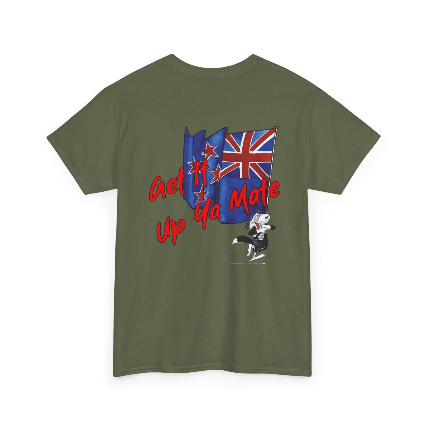 Get It Up Ya Mate T‑Shirt – Retro Aussie Flag Graphic Tee