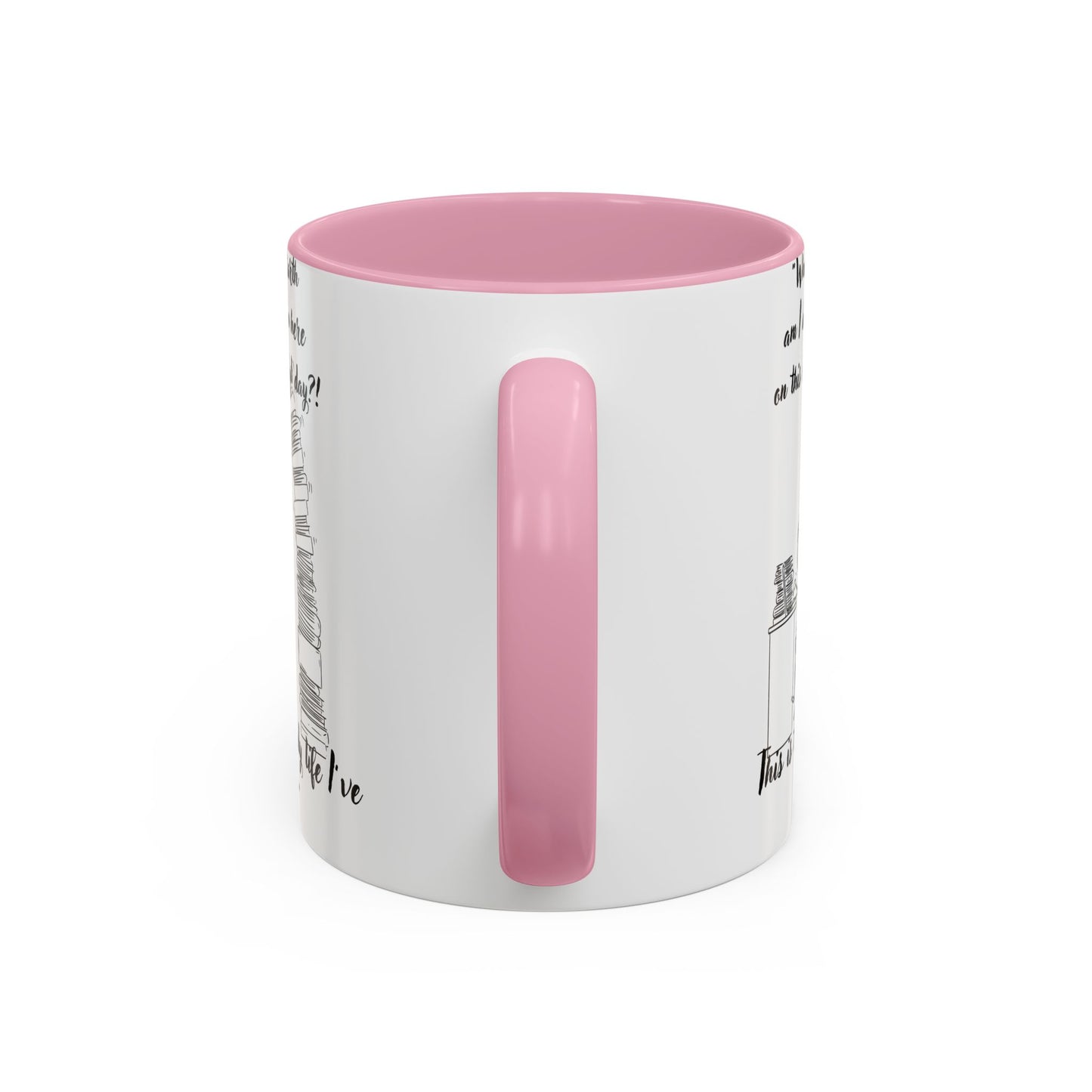 What am I doing here  Coffee Mug - Perfect for Writers, Students, and Book