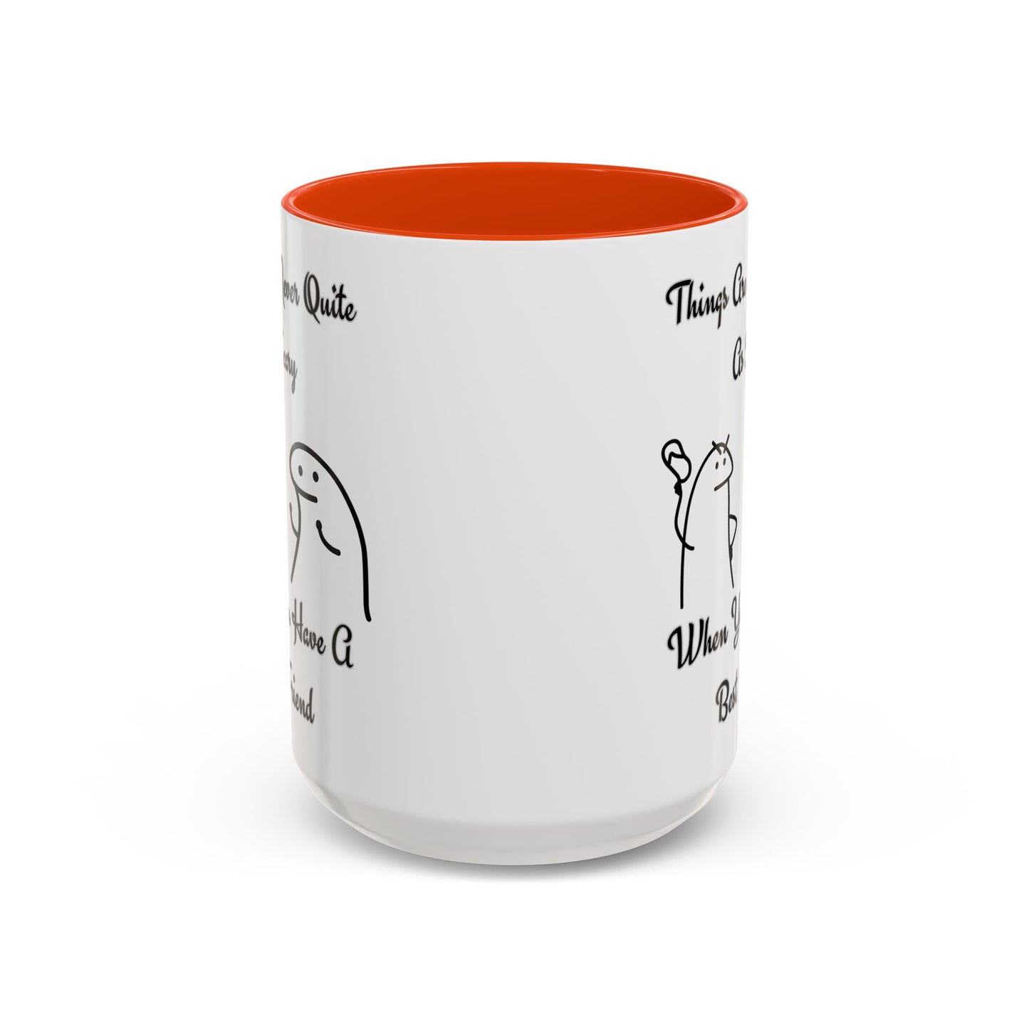 Best Friend Coffee Mug, Colorful Friendship Mug, Cute Gift for Friends