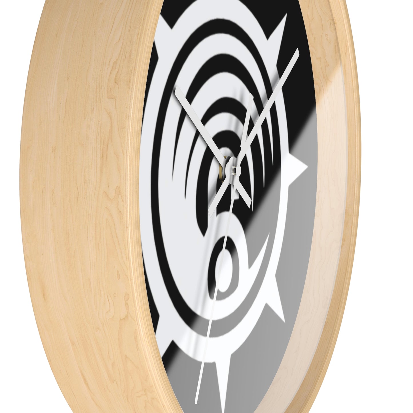 Gachiakuta Wall Clock | Nautical Black and White