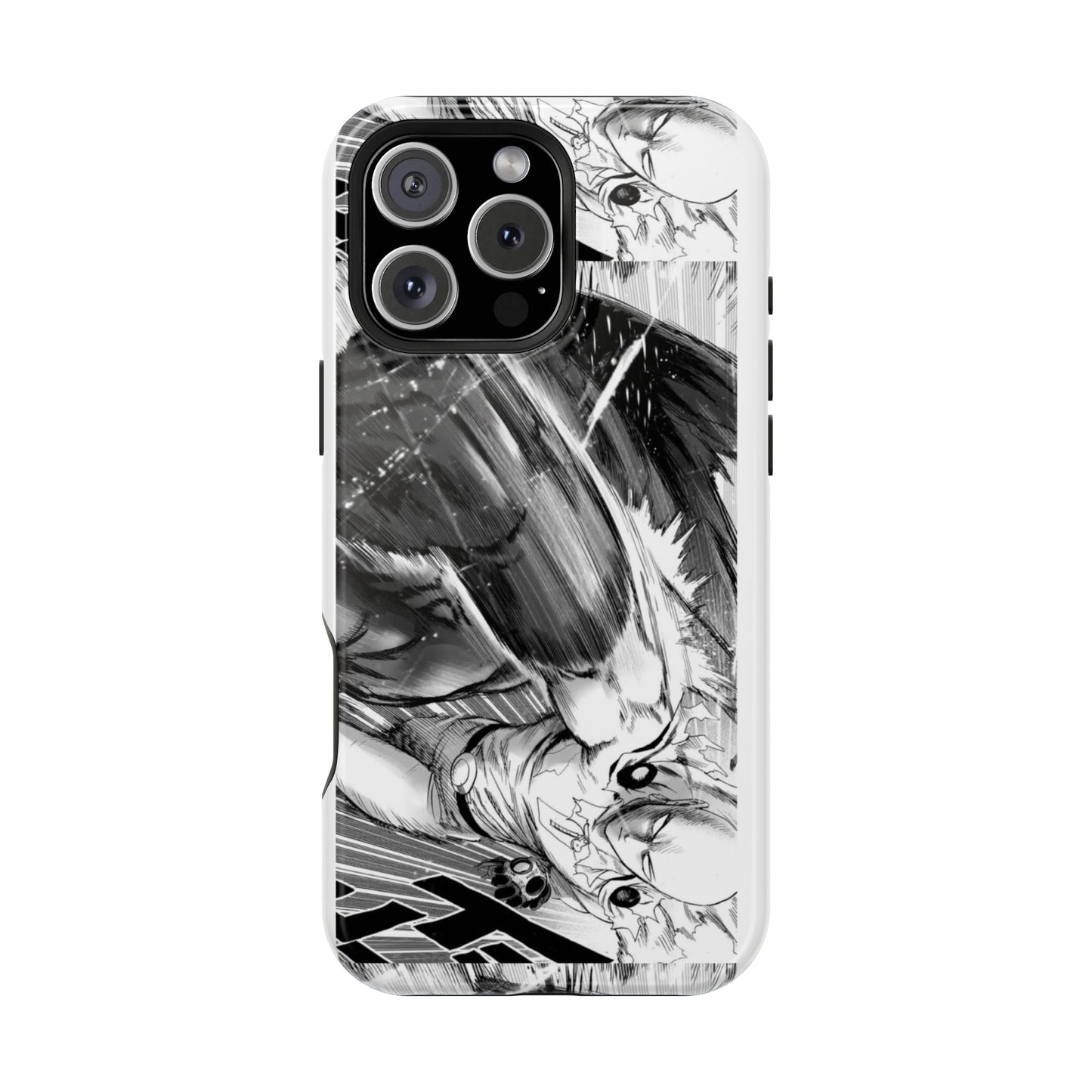 one punch Manga Panel Phone Case | Magnetic Impact-Resistant Case