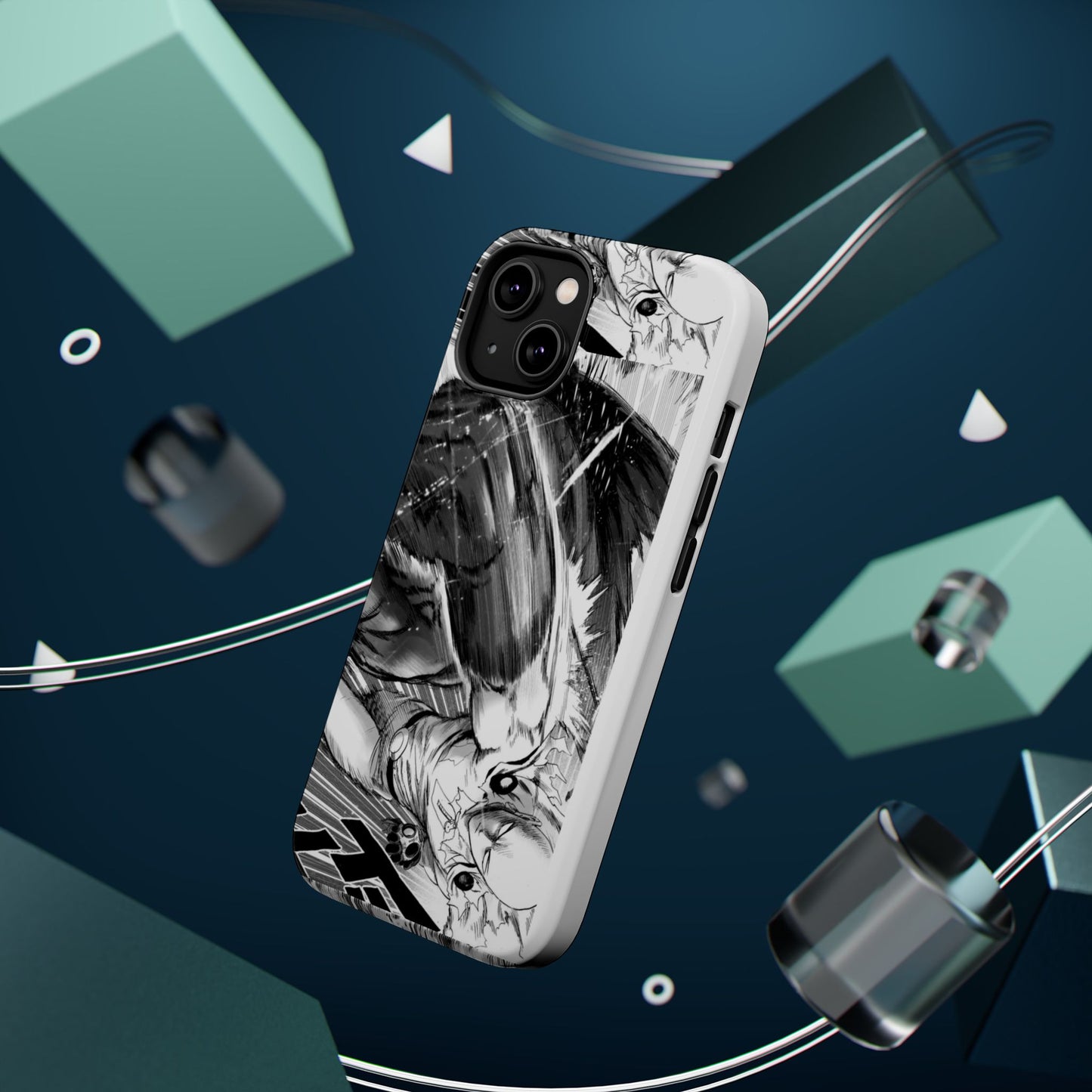 one punch Manga Panel Phone Case | Magnetic Impact-Resistant Case