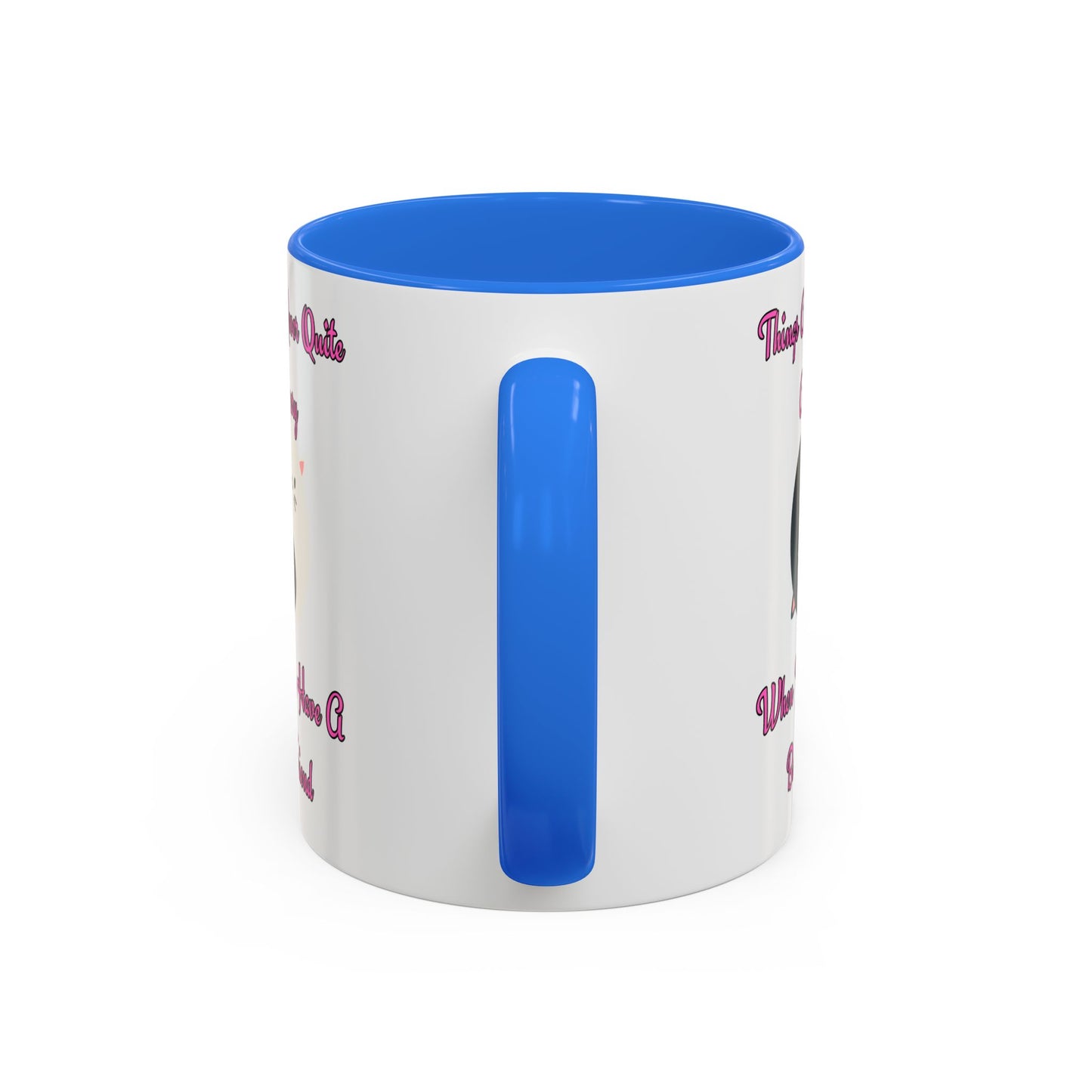 Cute Best Friend Coffee Mug Colorful Ceramic Mug for Friendship