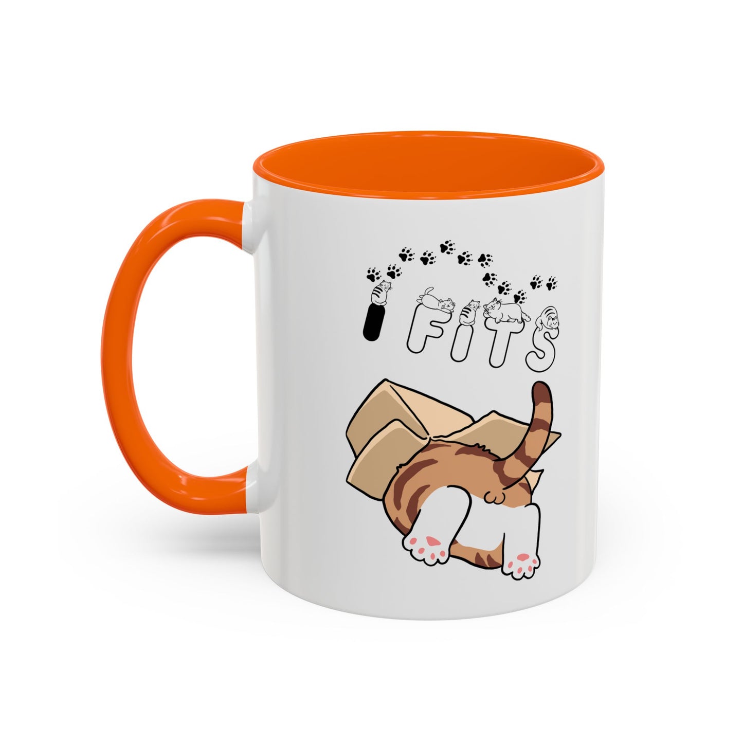 Cat Lover's Accent Coffee Mug