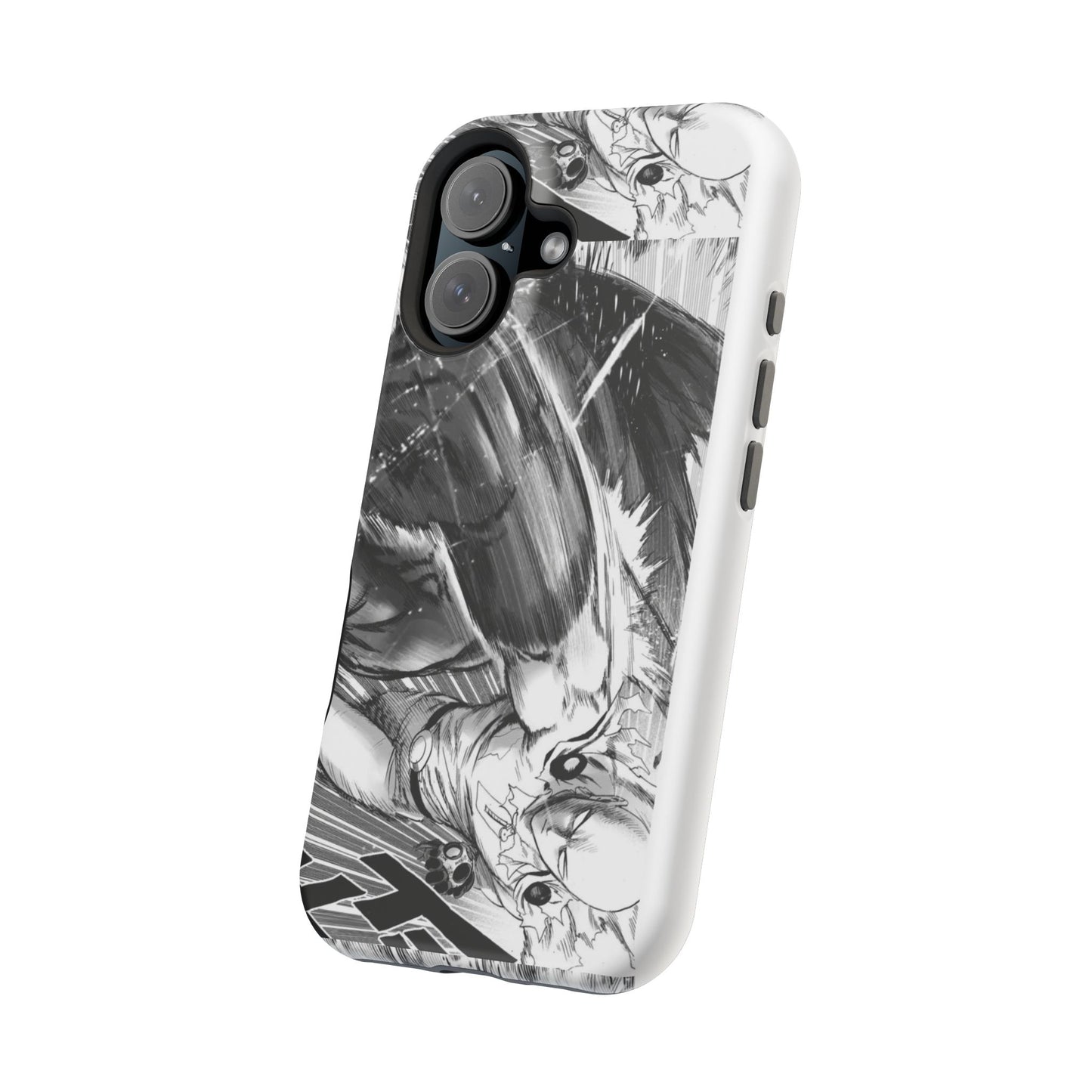one punch Manga Panel Phone Case | Magnetic Impact-Resistant Case