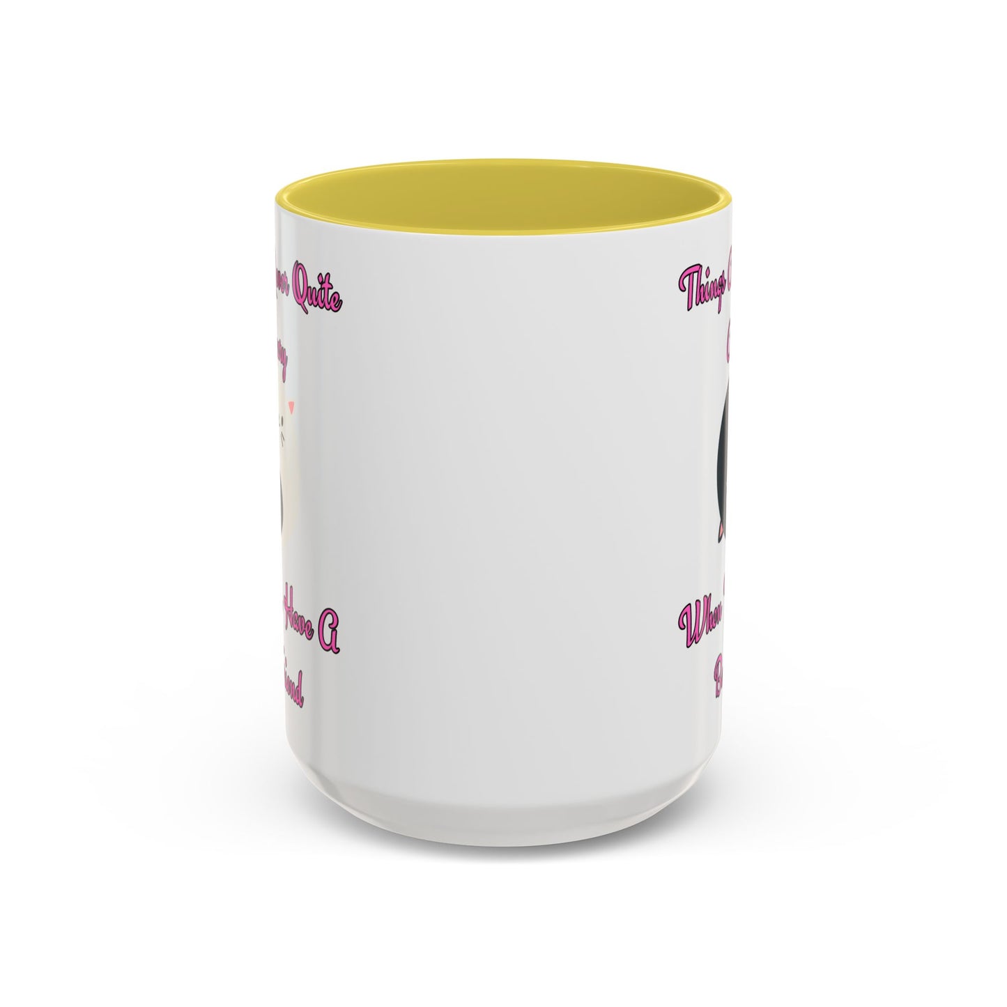 Cute Best Friend Coffee Mug Colorful Ceramic Mug for Friendship