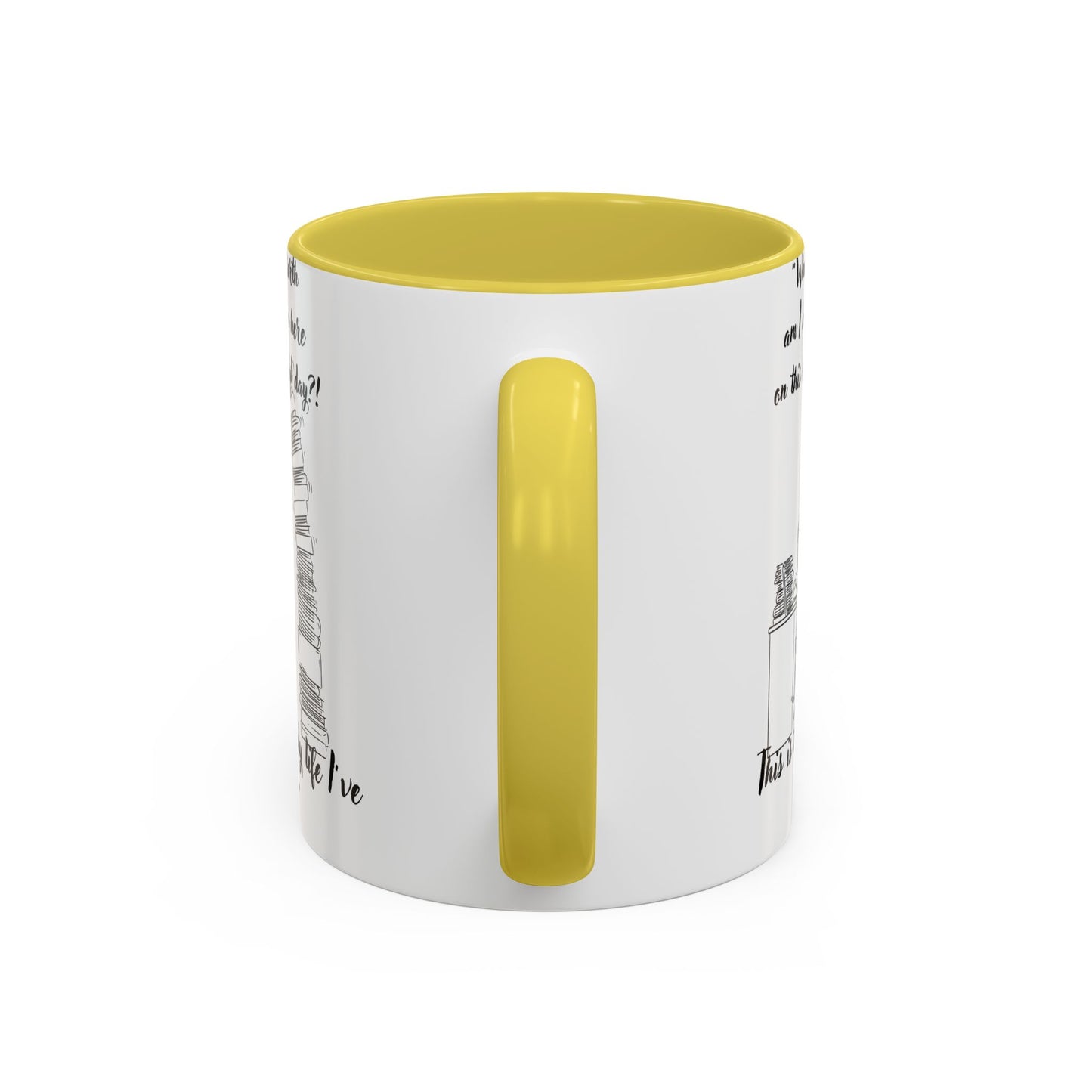 What am I doing here  Coffee Mug - Perfect for Writers, Students, and Book