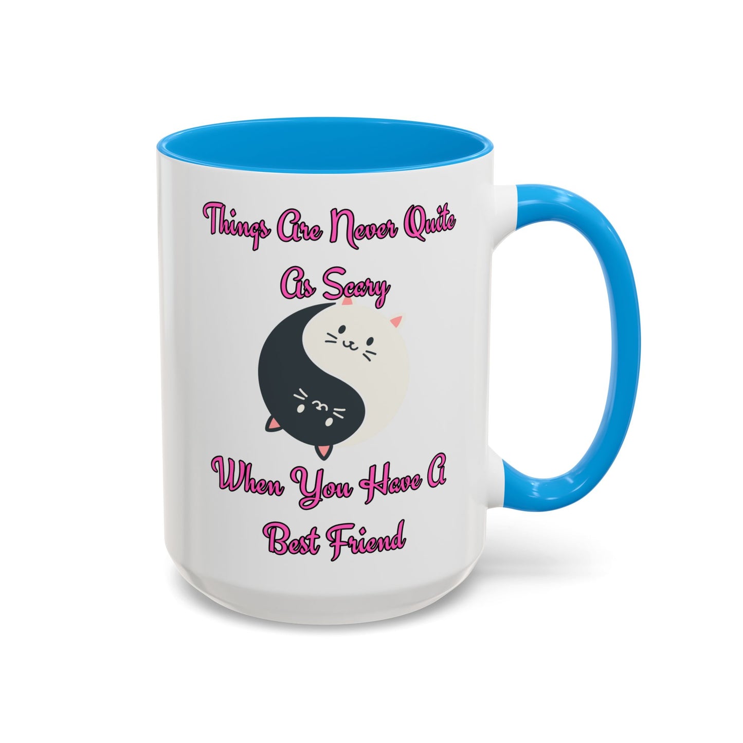 Cute Best Friend Coffee Mug | Colorful Ceramic Mug for Friendship | Gift for Besties, Birthdays, Friendship Day, Cute Mug