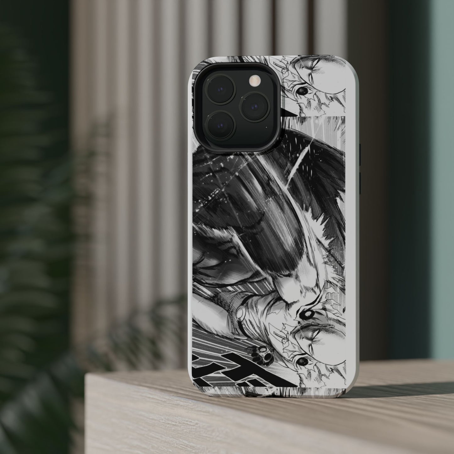 one punch Manga Panel Phone Case | Magnetic Impact-Resistant Case