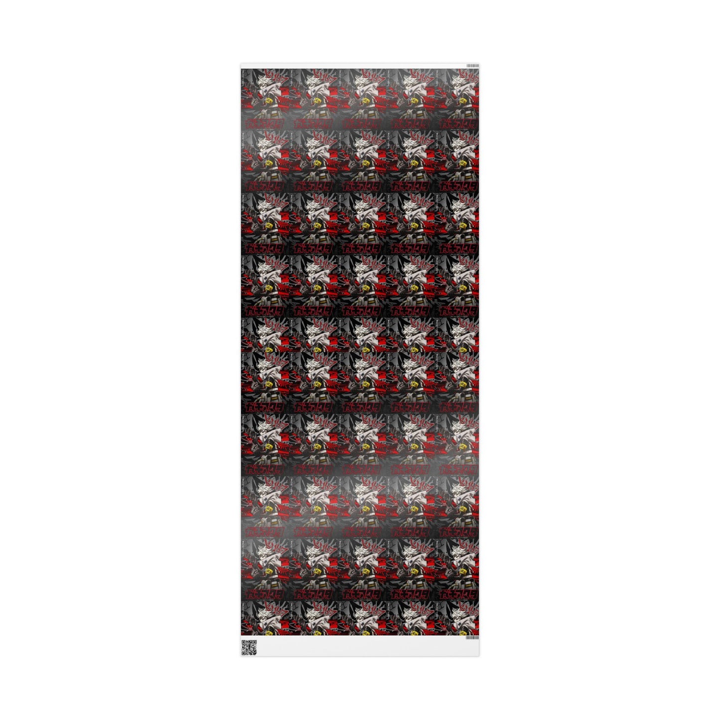 Gachiakuta Wrapping Paper | Gothic Red Black Graphic