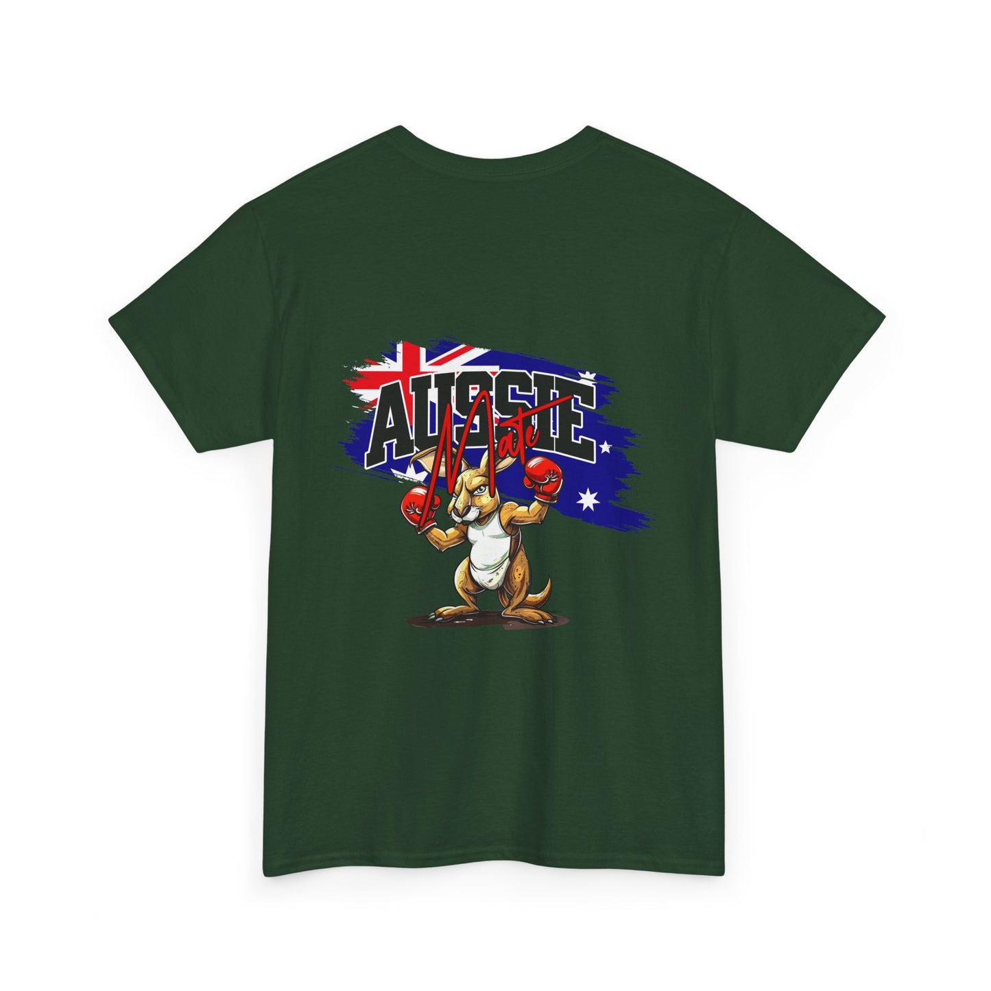 Aussie Boxing Kangaroo T-Shirt — Australia Flag Graphic Tee