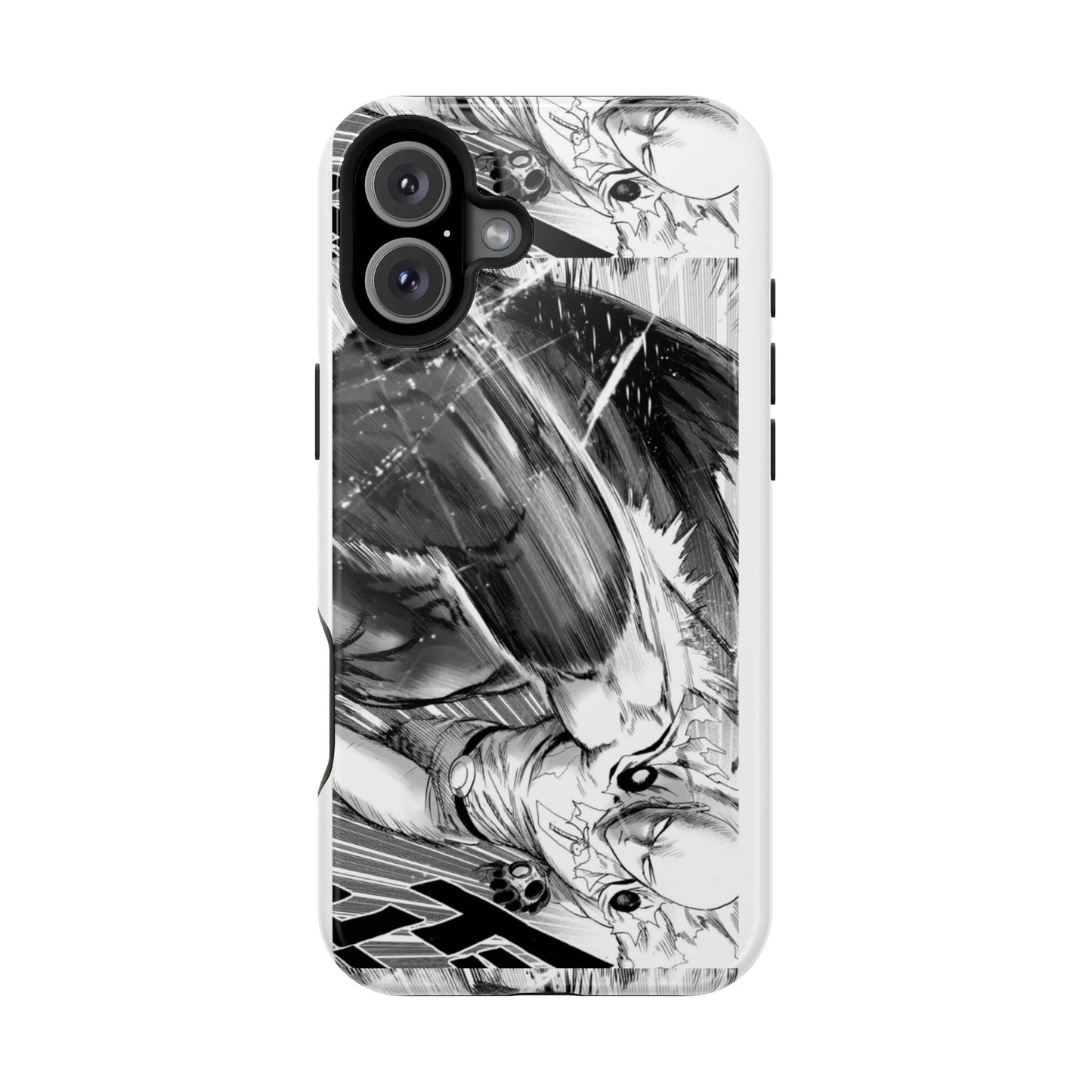one punch Manga Panel Phone Case | Magnetic Impact-Resistant Case