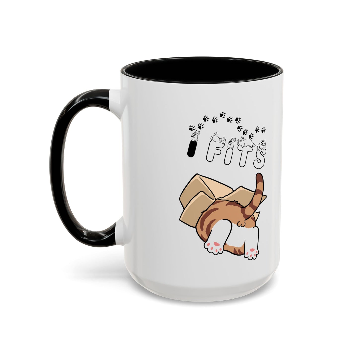 Cat Lover's Accent Coffee Mug
