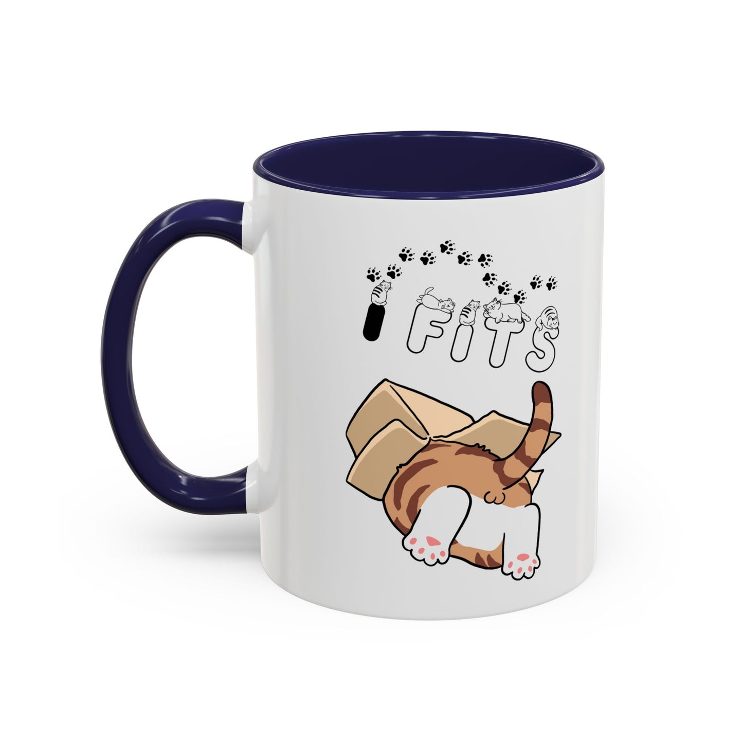 Cat Lover's Accent Coffee Mug