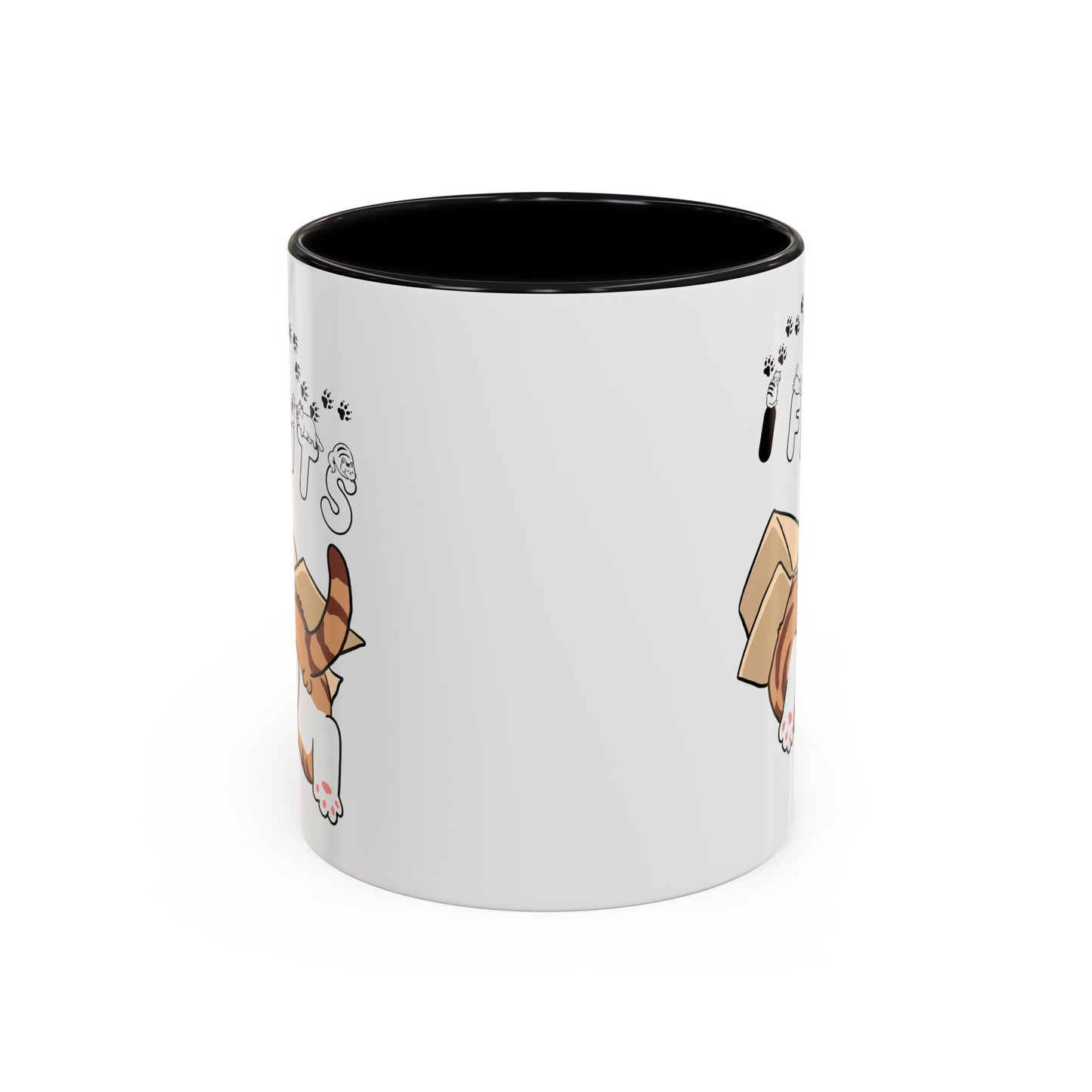 Cat Lover's Accent Coffee Mug