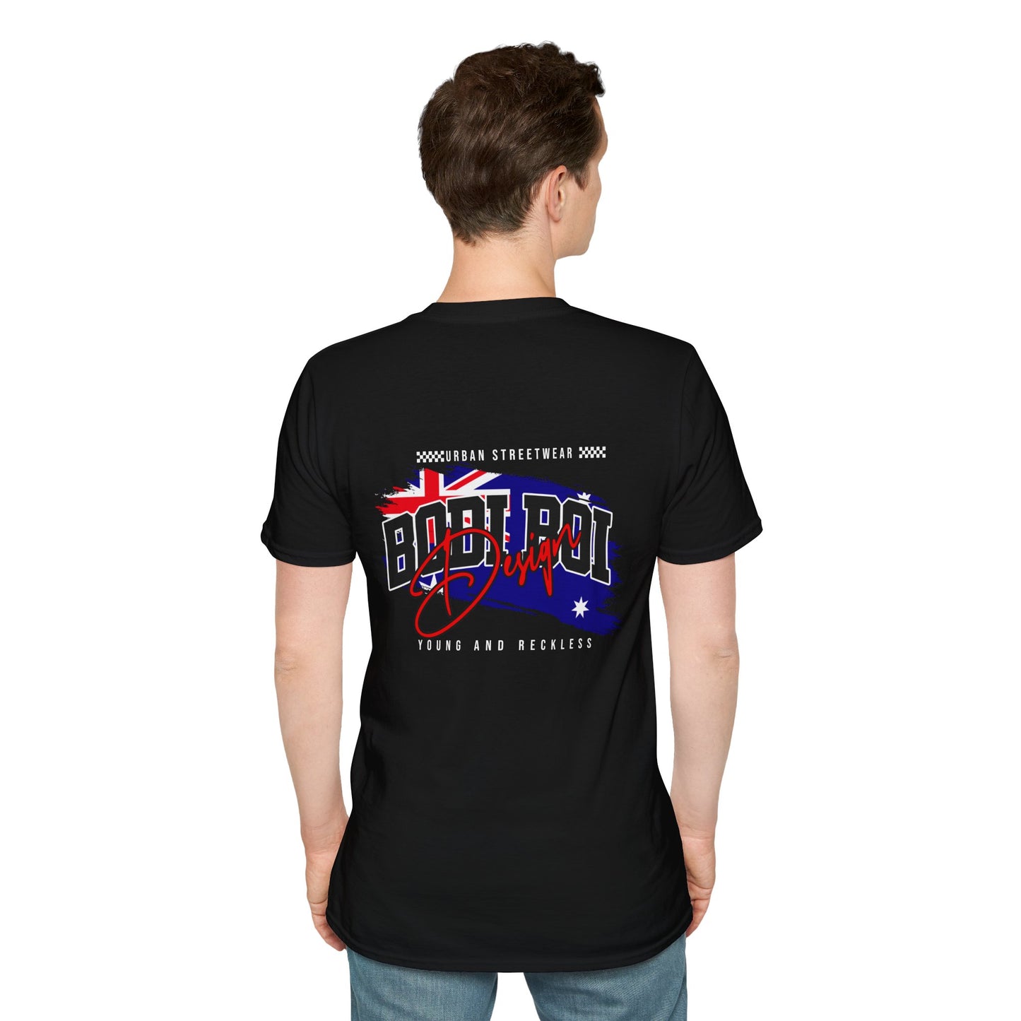 Bondi Beach T-Shirt — Australian Flag Surf Logo Tee