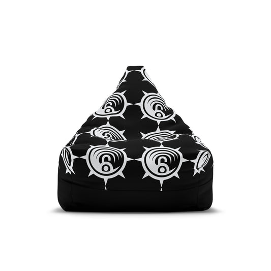 Gachiakuta Bean Bag Chair Cover  Black White Geometric