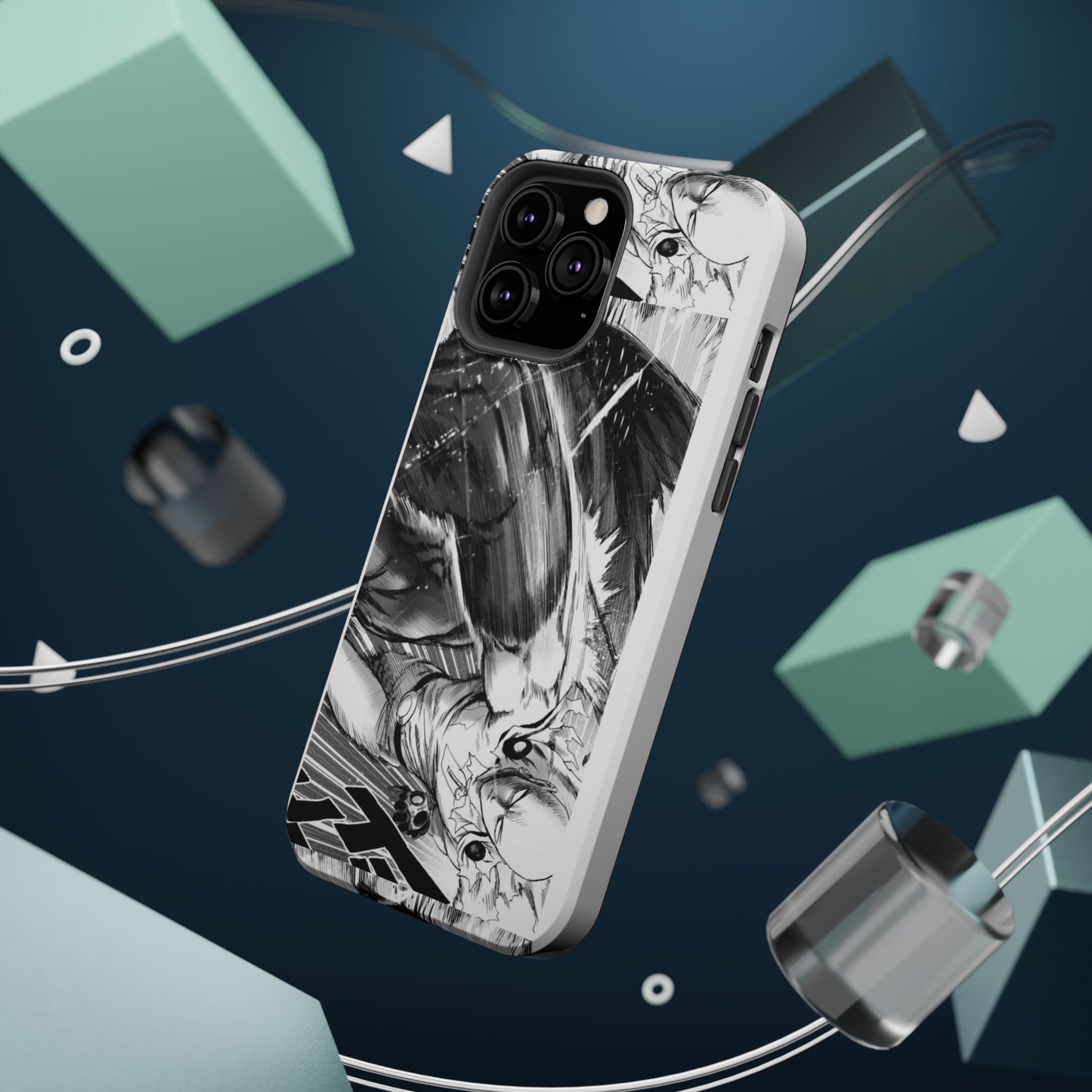 one punch Manga Panel Phone Case | Magnetic Impact-Resistant Case