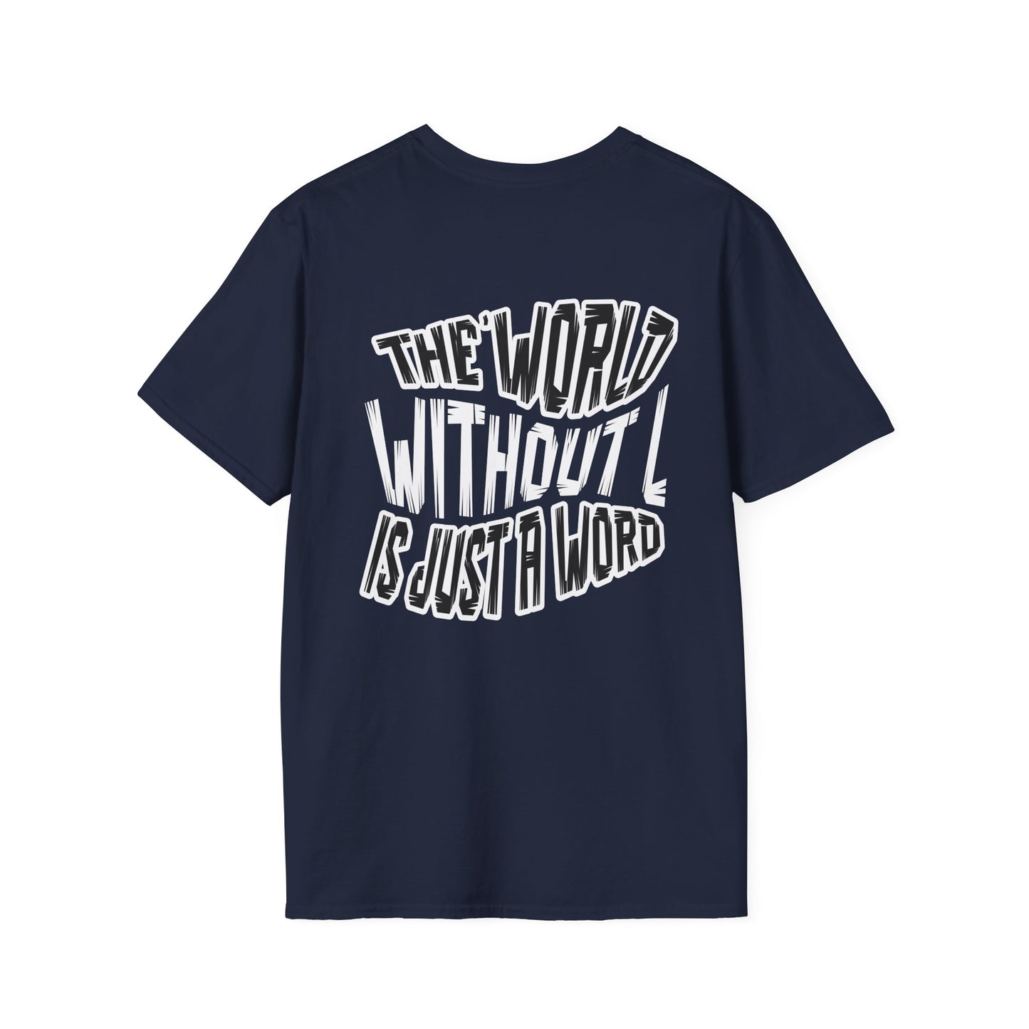 Death Note T-Shirt — "The World Without L Is Just A Word" Anime Graphic Tee