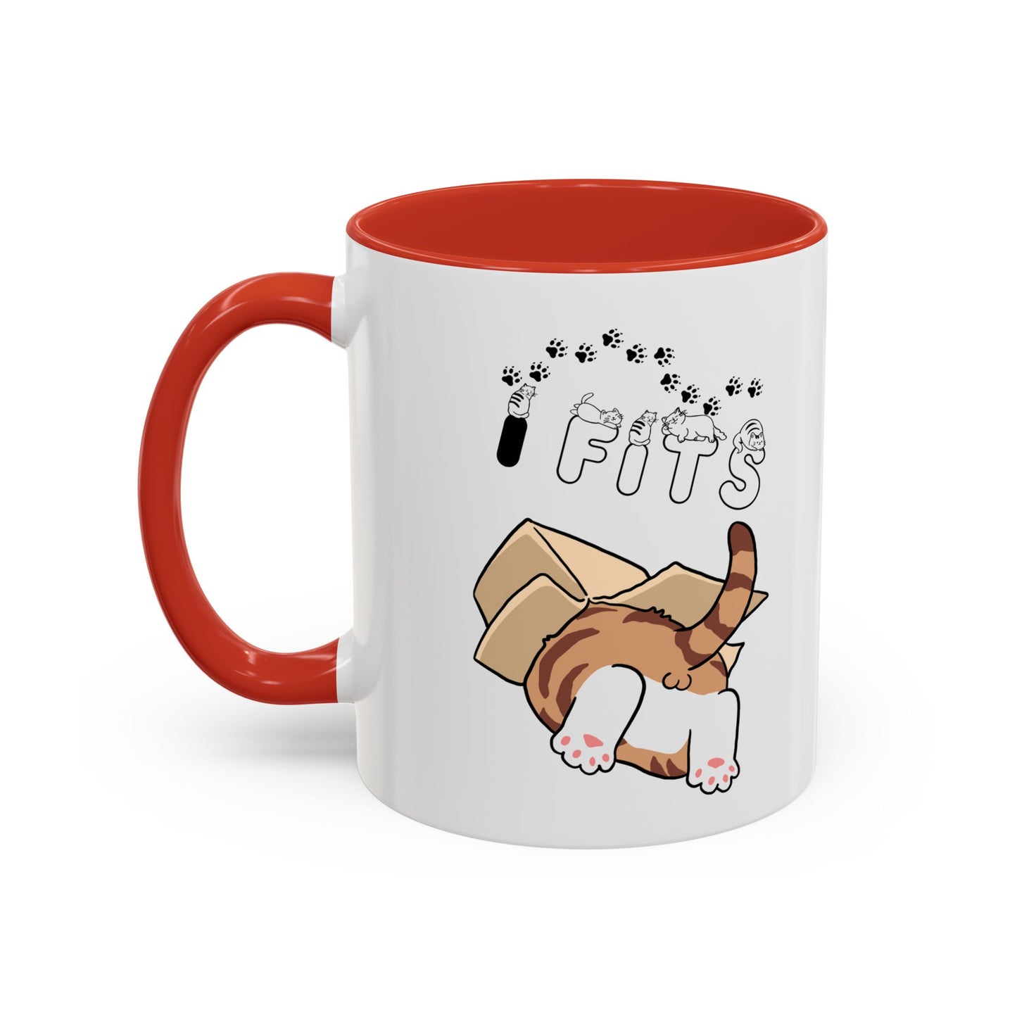 Cat Lover's Accent Coffee Mug