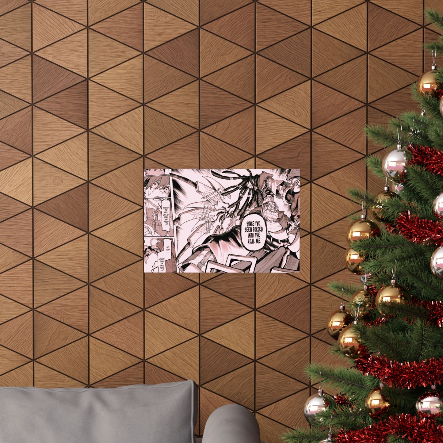 Gachiakuta Manga Action Scene Matte Horizontal Poster Anime Comic Panel Wall Art