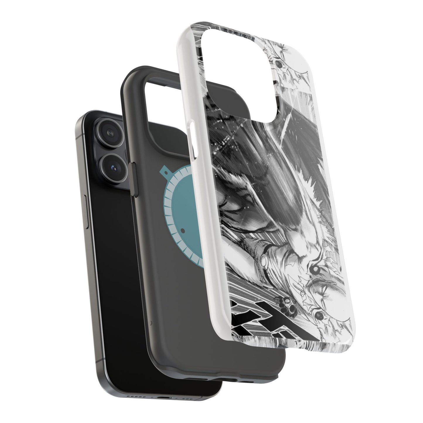 one punch Manga Panel Phone Case | Magnetic Impact-Resistant Case