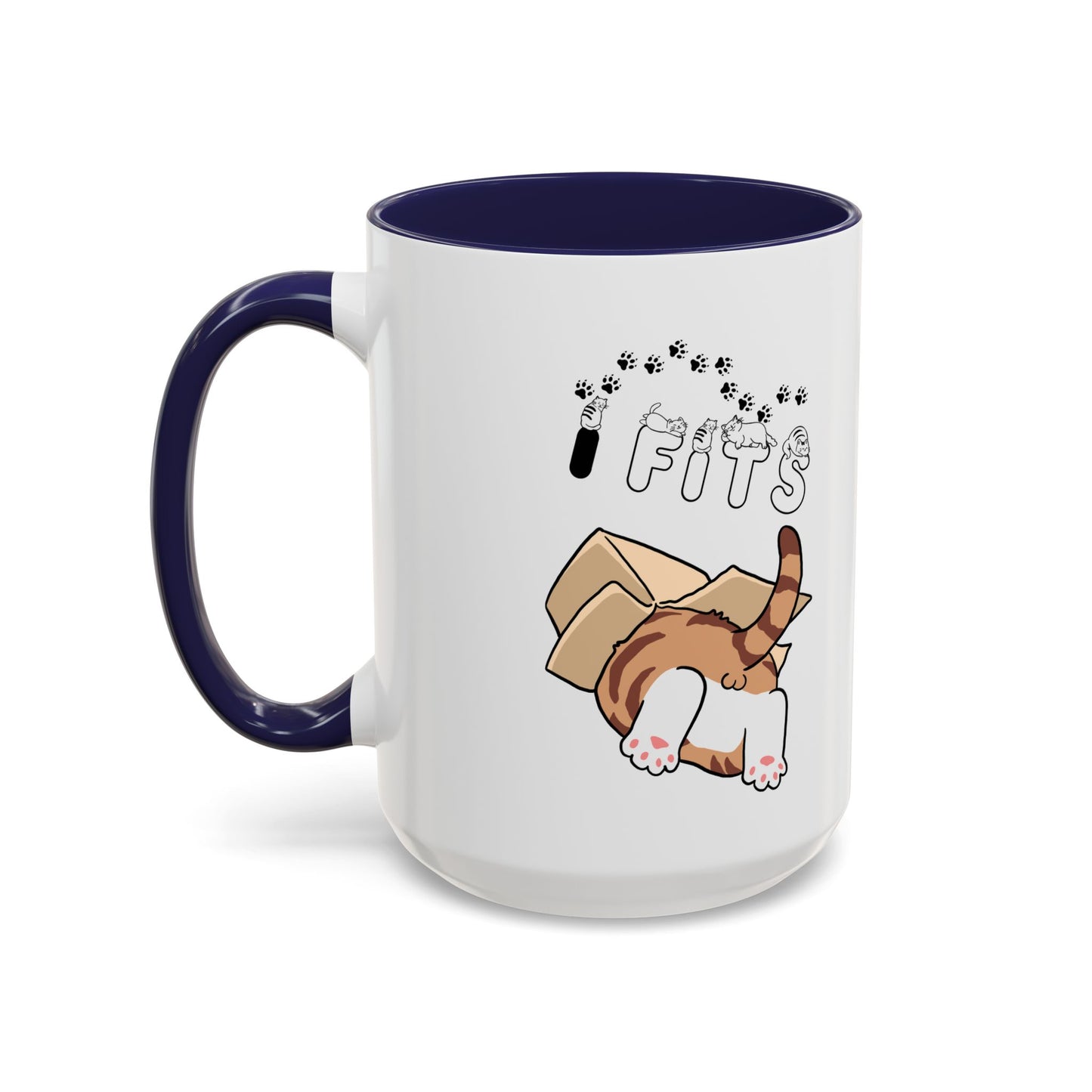 Cat Lover's Accent Coffee Mug