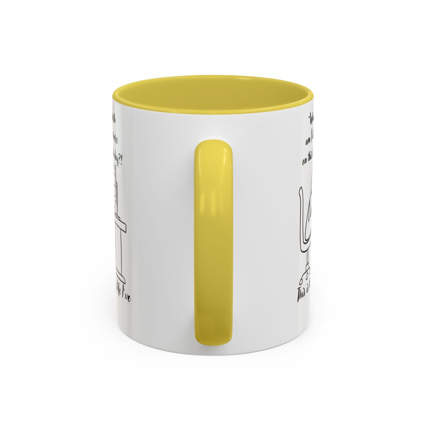 What am I doing here Coffee Mug | Fun Gift for Cat Lovers,