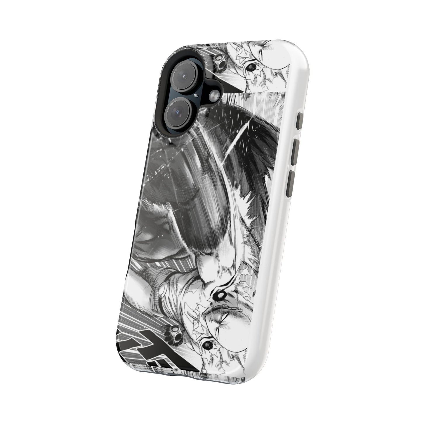 one punch Manga Panel Phone Case | Magnetic Impact-Resistant Case