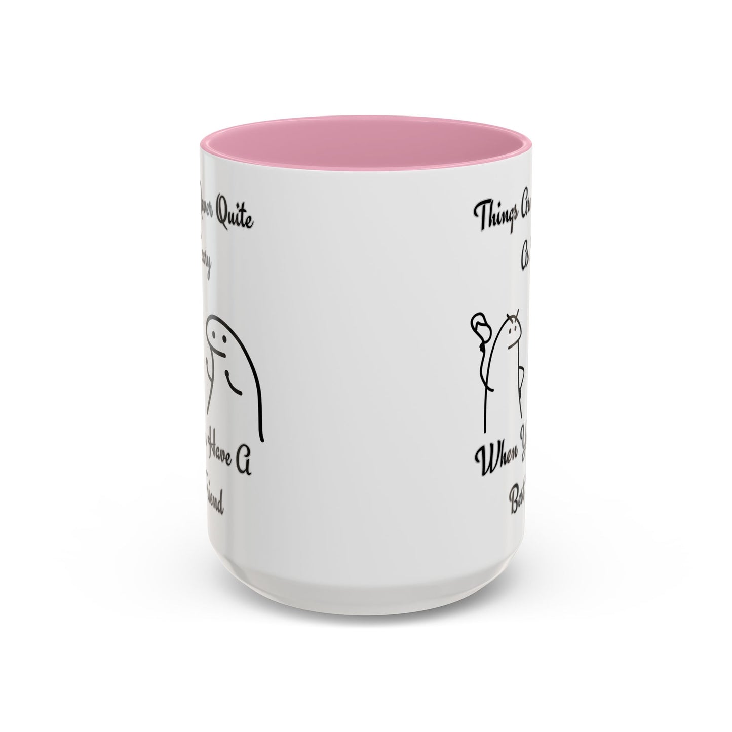 Best Friend Coffee Mug, Colorful Friendship Mug, Cute Gift for Friends