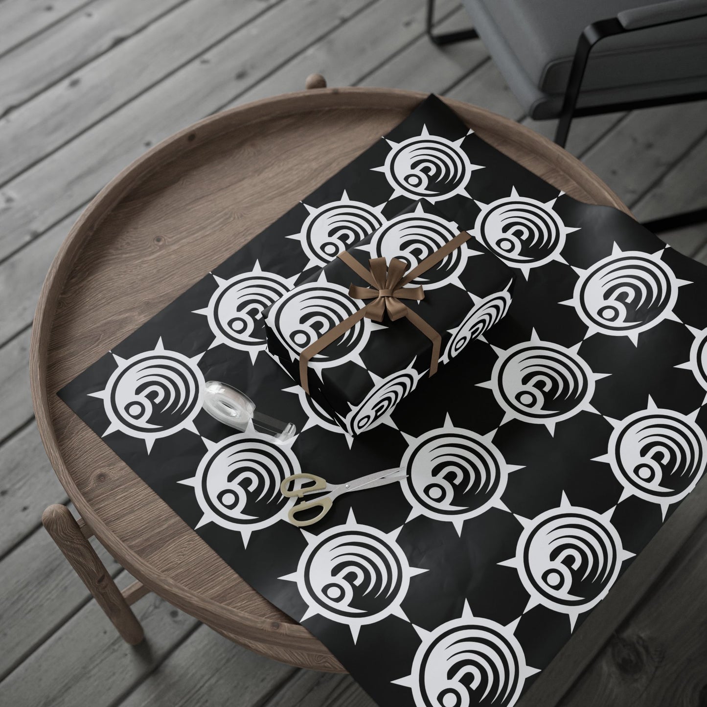 Gachiakuta Wrapping Papers | Black and White Gift Wrap Roll