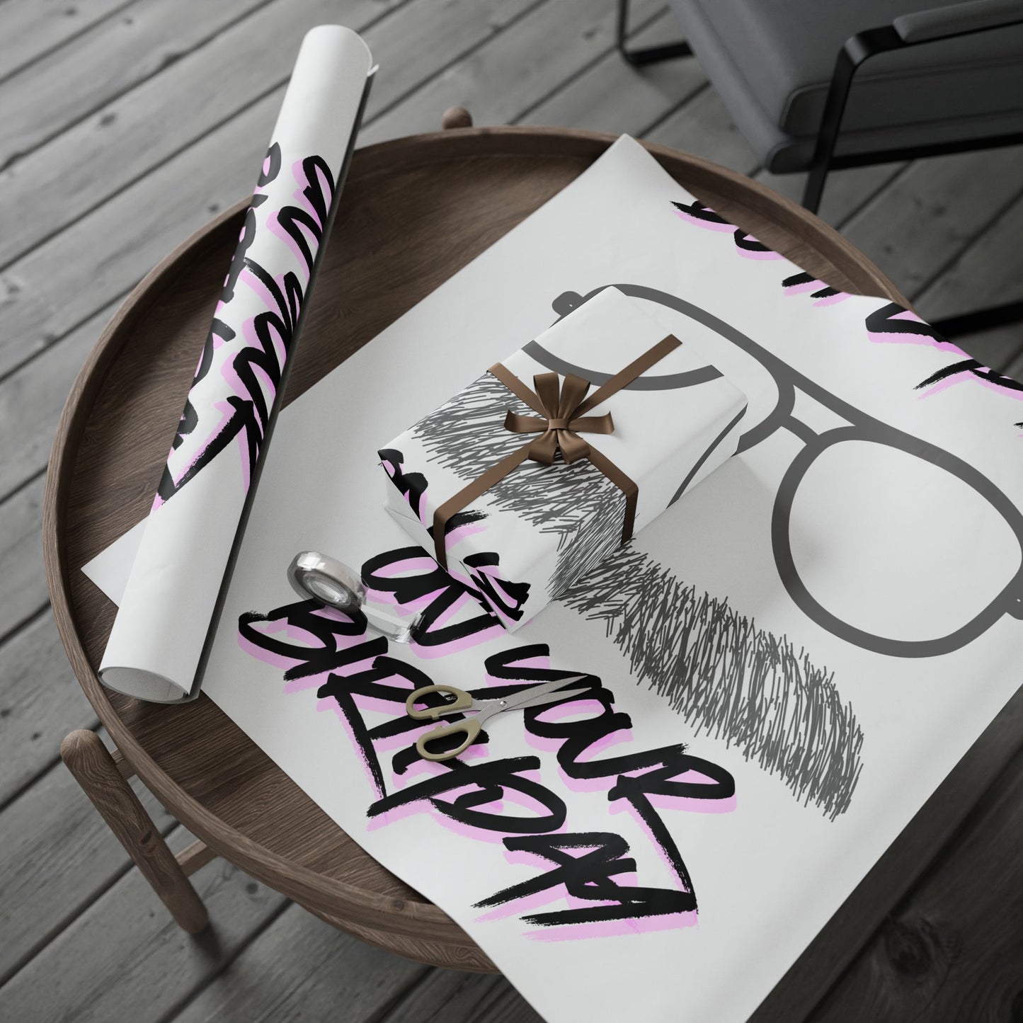 Fun Birthday Wrapping Paper Roll, Birthday Gift Wrap, Do It Lady Wrapping, Party Supplies, Celebration Wrapping Paper, Gift Wrapping Ideas