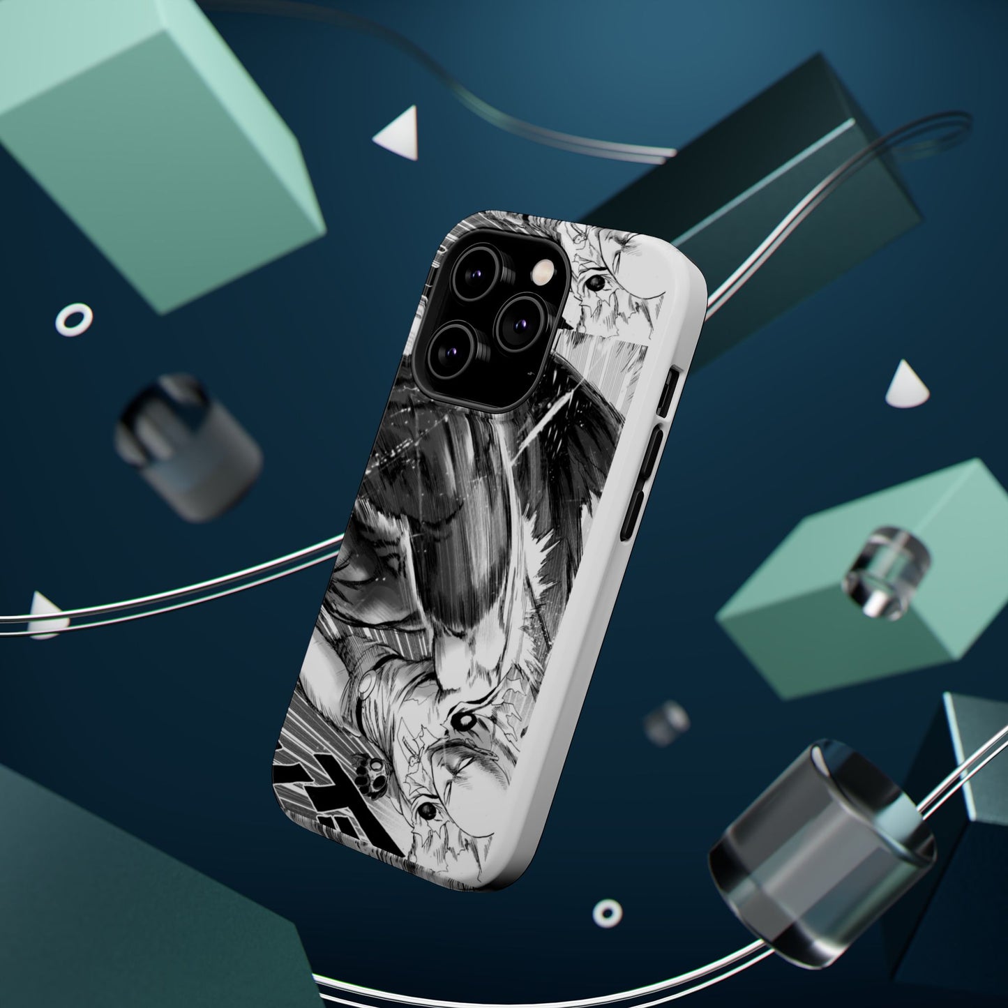 one punch Manga Panel Phone Case | Magnetic Impact-Resistant Case