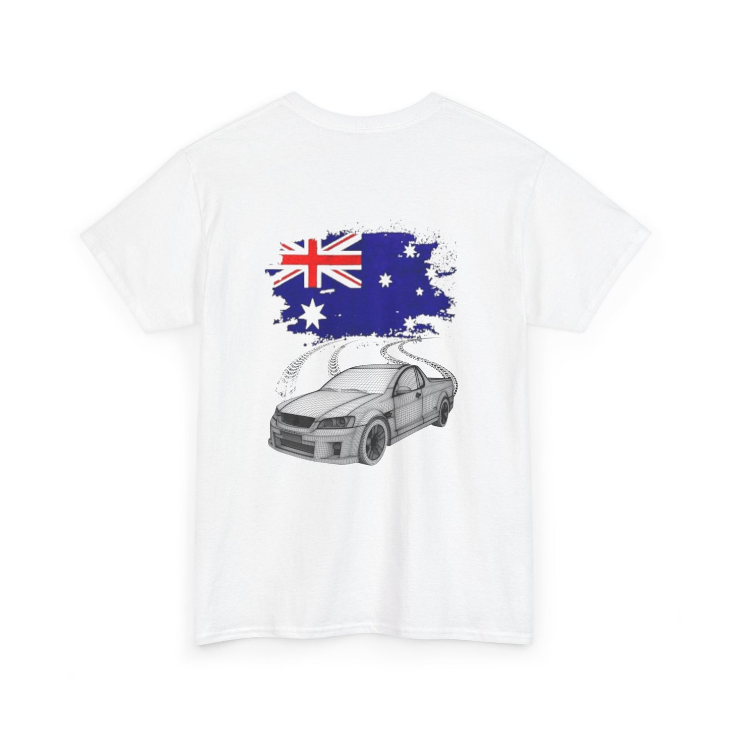 Aussie Car Lover Unisex Heavy Cotton Tee, Car Enthusiast T-Shirt, Aussie Pride Shirt, Automotive Gift, Casual Wear Tee