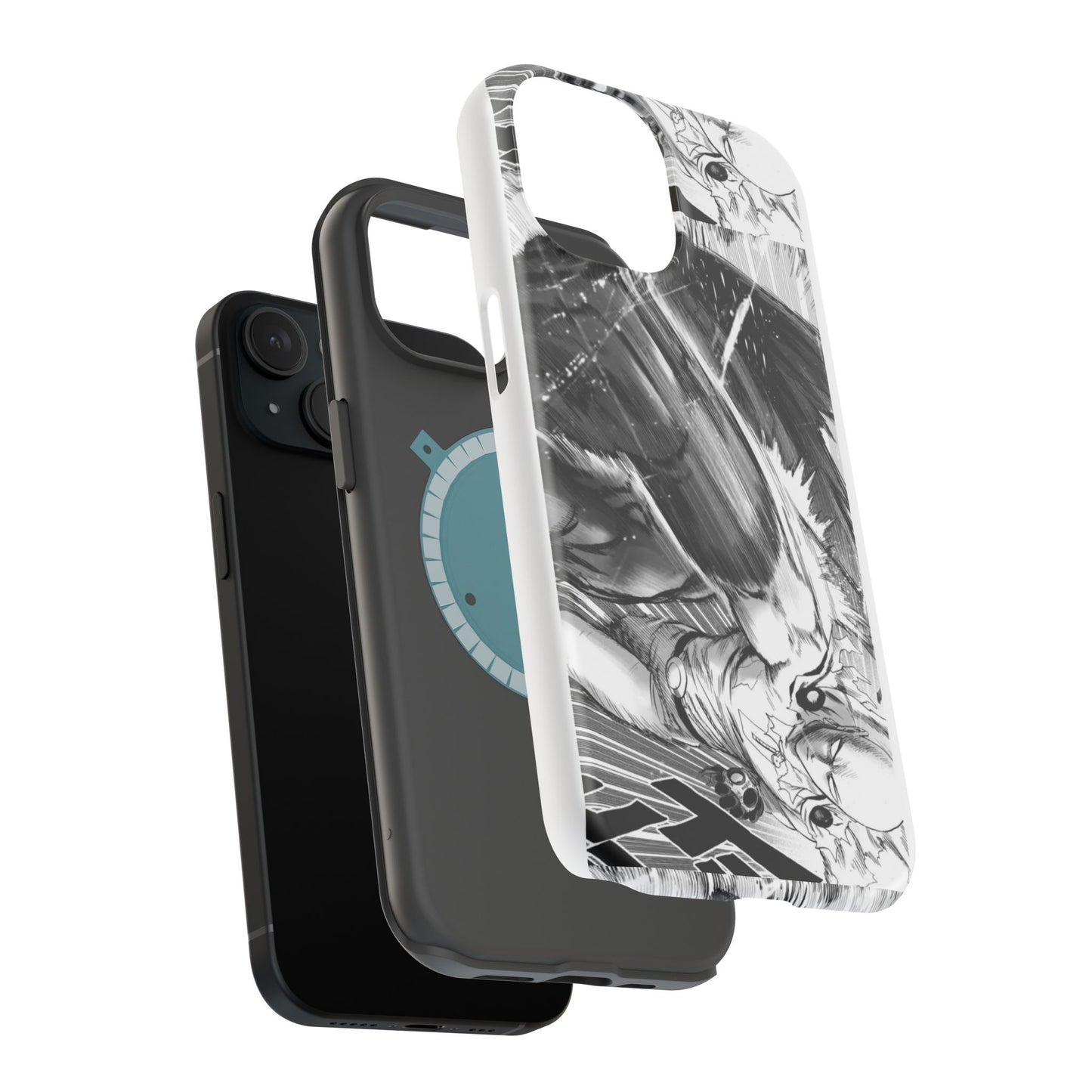 one punch Manga Panel Phone Case | Magnetic Impact-Resistant Case