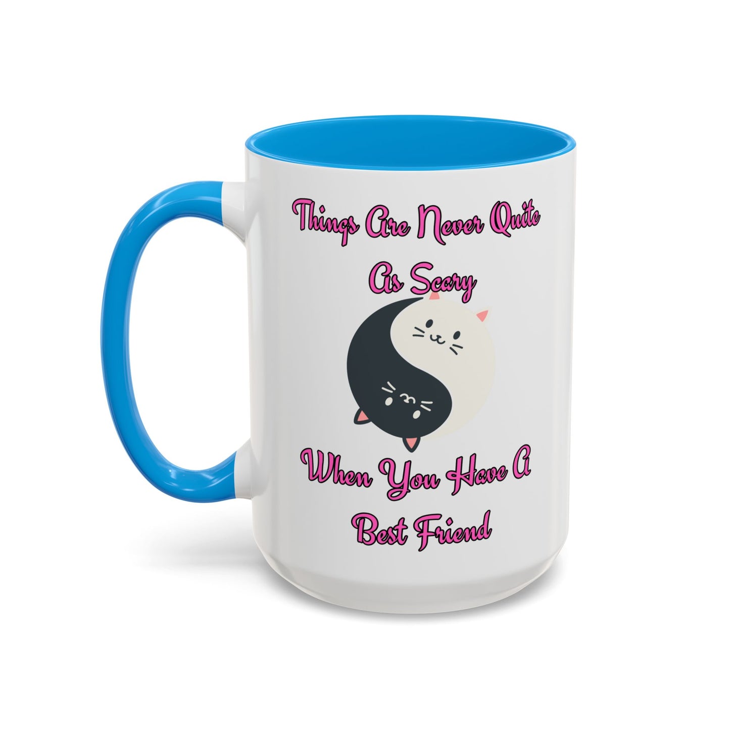 Cute Best Friend Coffee Mug Colorful Ceramic Mug for Friendship