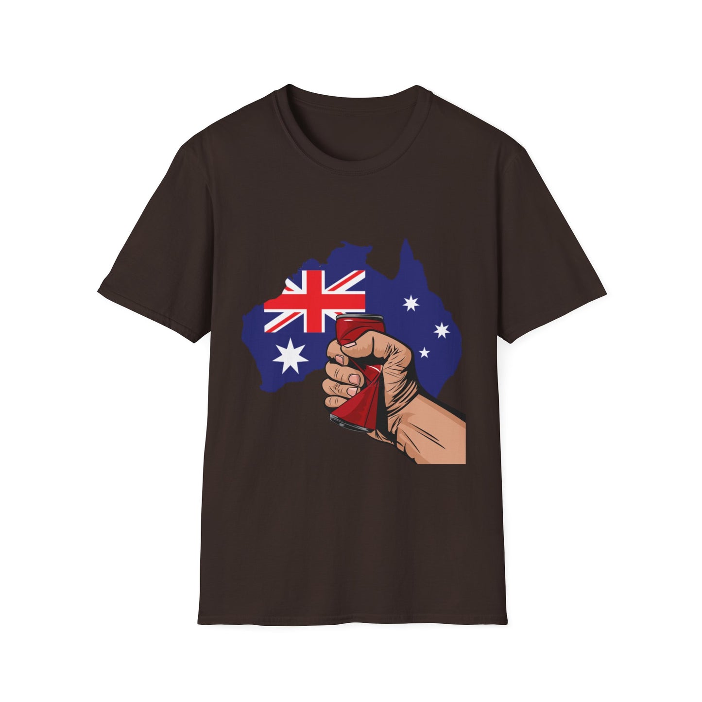 Australia Fist Flag T-Shirt — Patriotic Aussie Pride Tee