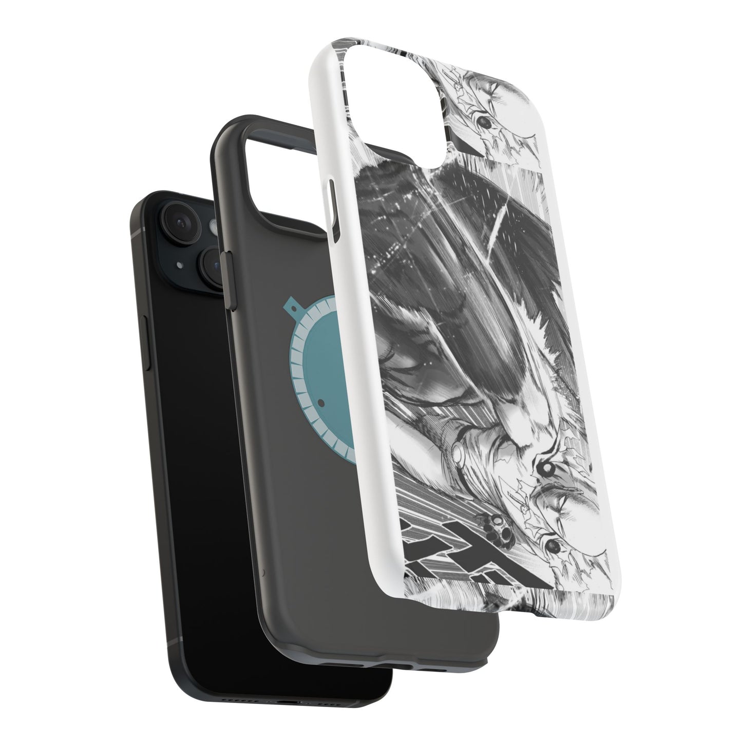 one punch Manga Panel Phone Case | Magnetic Impact-Resistant Case