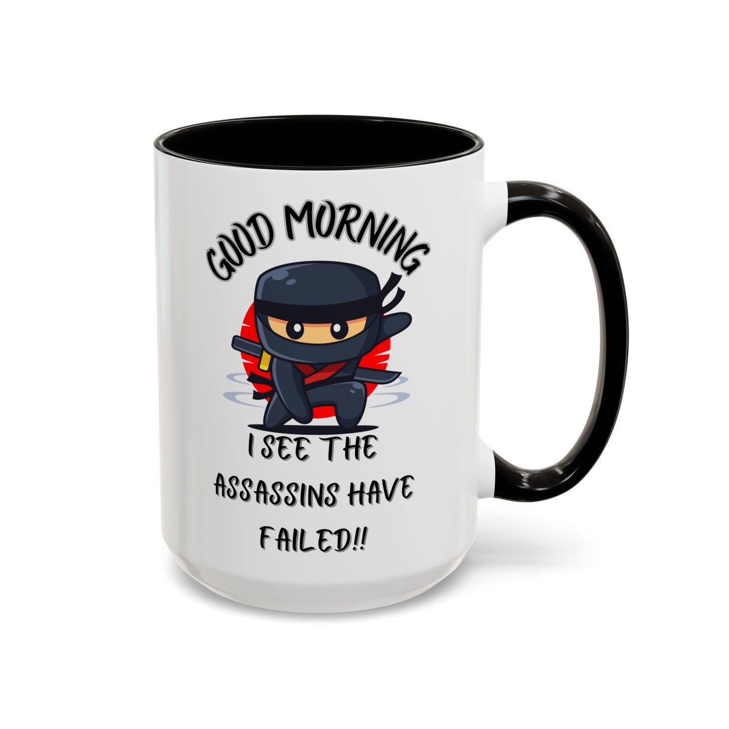Colourful Assassins have failed Coffee Mug, 11oz15oz, Funny