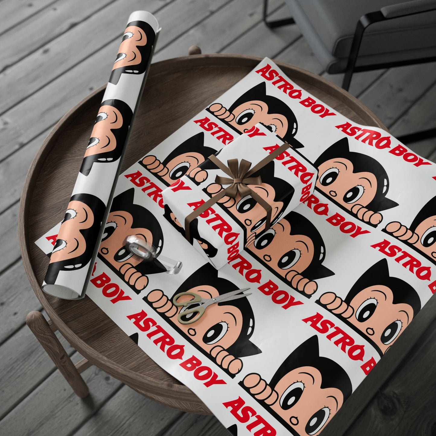 Astro Boy Wrapping Paper Roll — Retro Anime Gift Wrap for Fans & Holidays