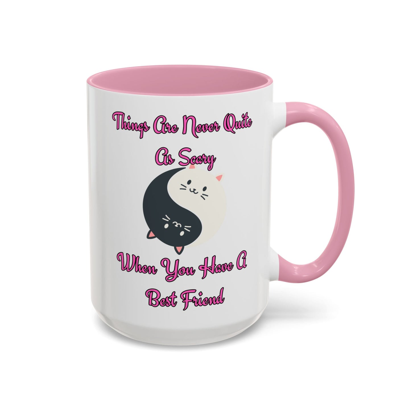 Cute Best Friend Coffee Mug | Colorful Ceramic Mug for Friendship | Gift for Besties, Birthdays, Friendship Day, Cute Mug