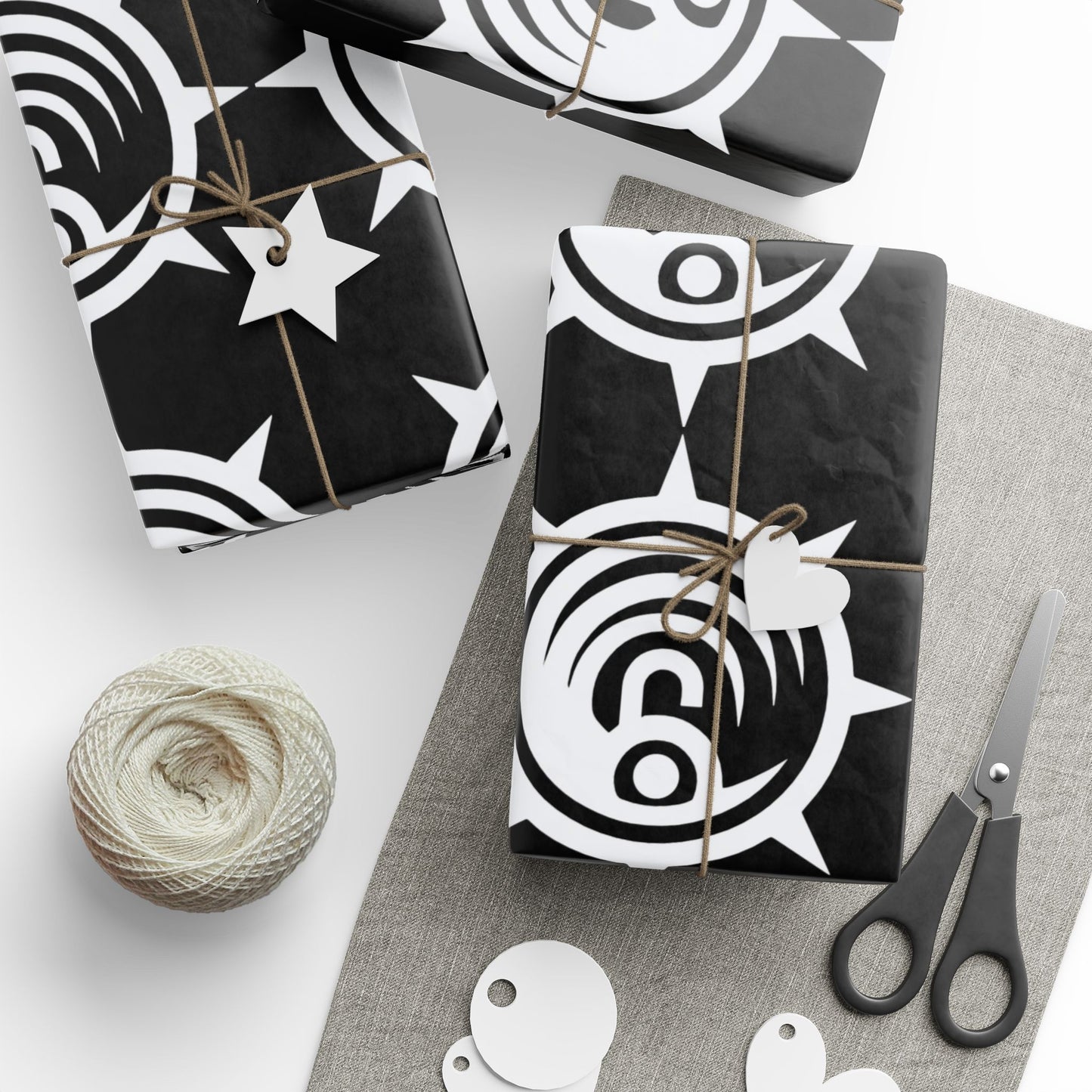 Gachiakuta Wrapping Papers | Black and White Gift Wrap Roll
