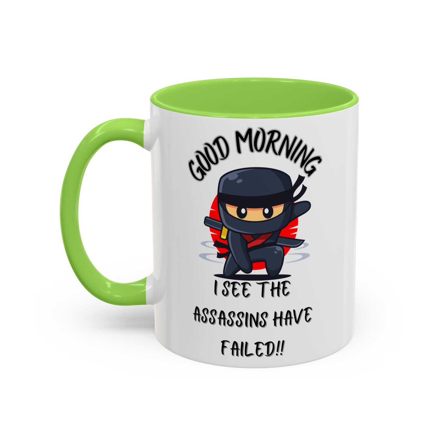 Colourful Assassins have failed Coffee Mug, 11oz15oz, Funny