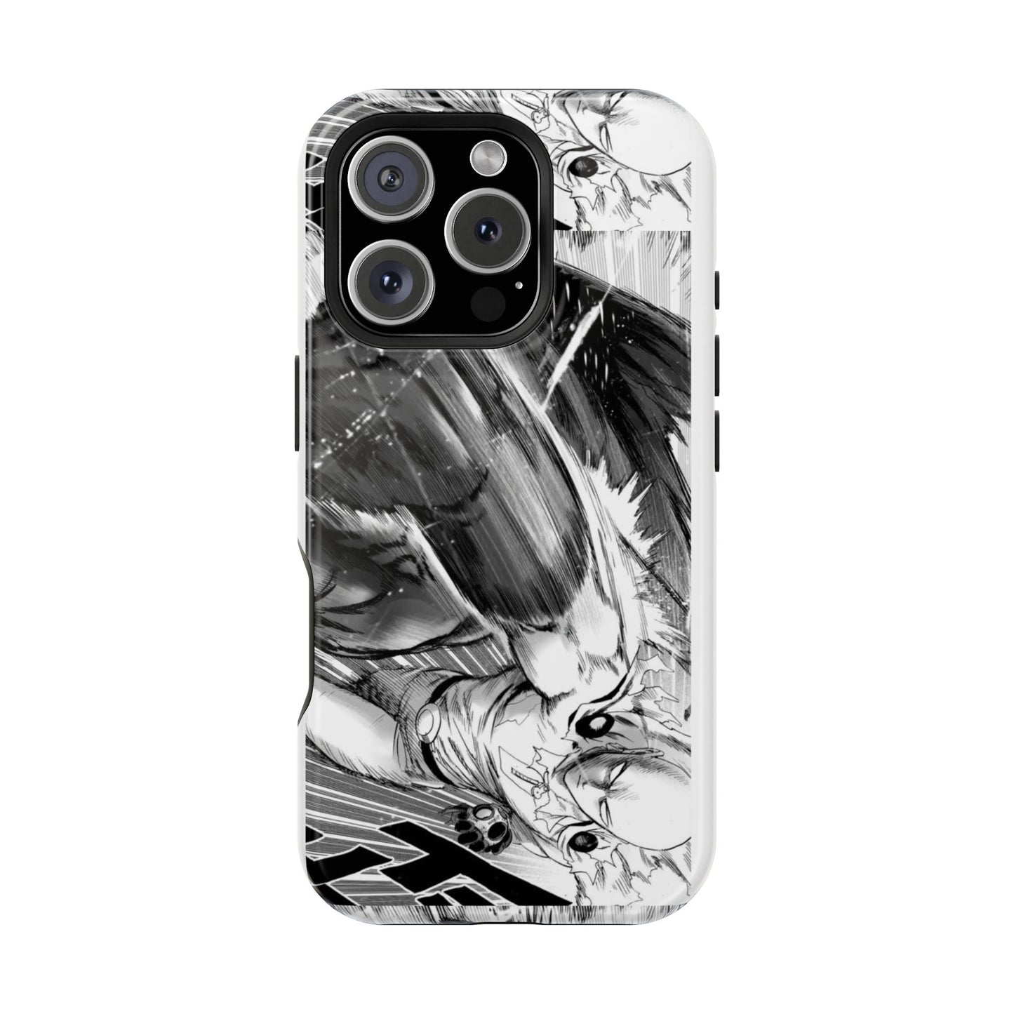 one punch Manga Panel Phone Case | Magnetic Impact-Resistant Case