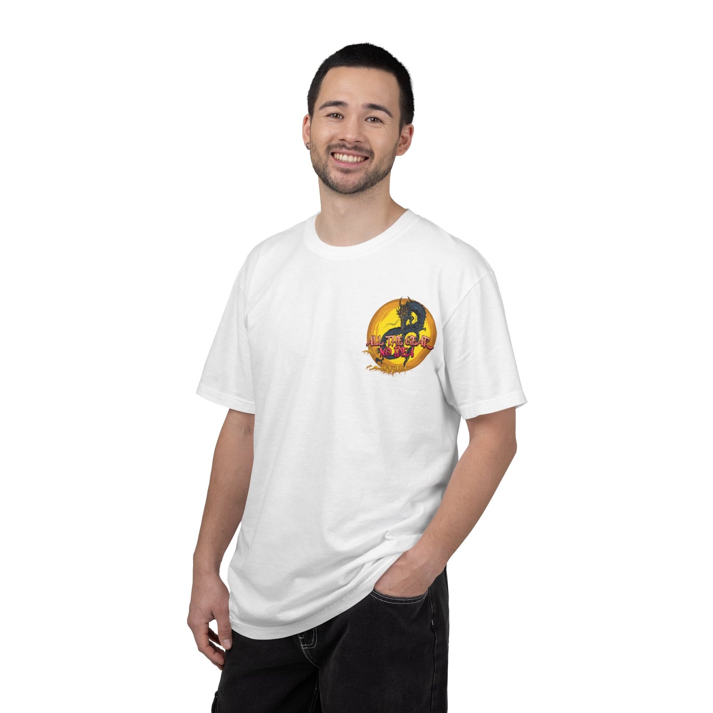 Eye-Catching Graphic T-Shirt for Bold Statements, Unisex Casual Wear, Streetwear, Gift for Friends, Unique Style