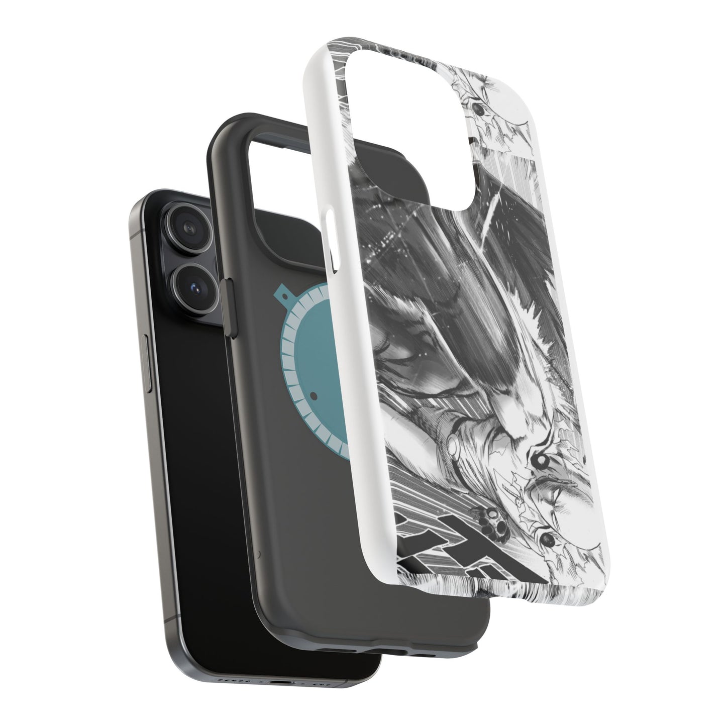 one punch Manga Panel Phone Case | Magnetic Impact-Resistant Case