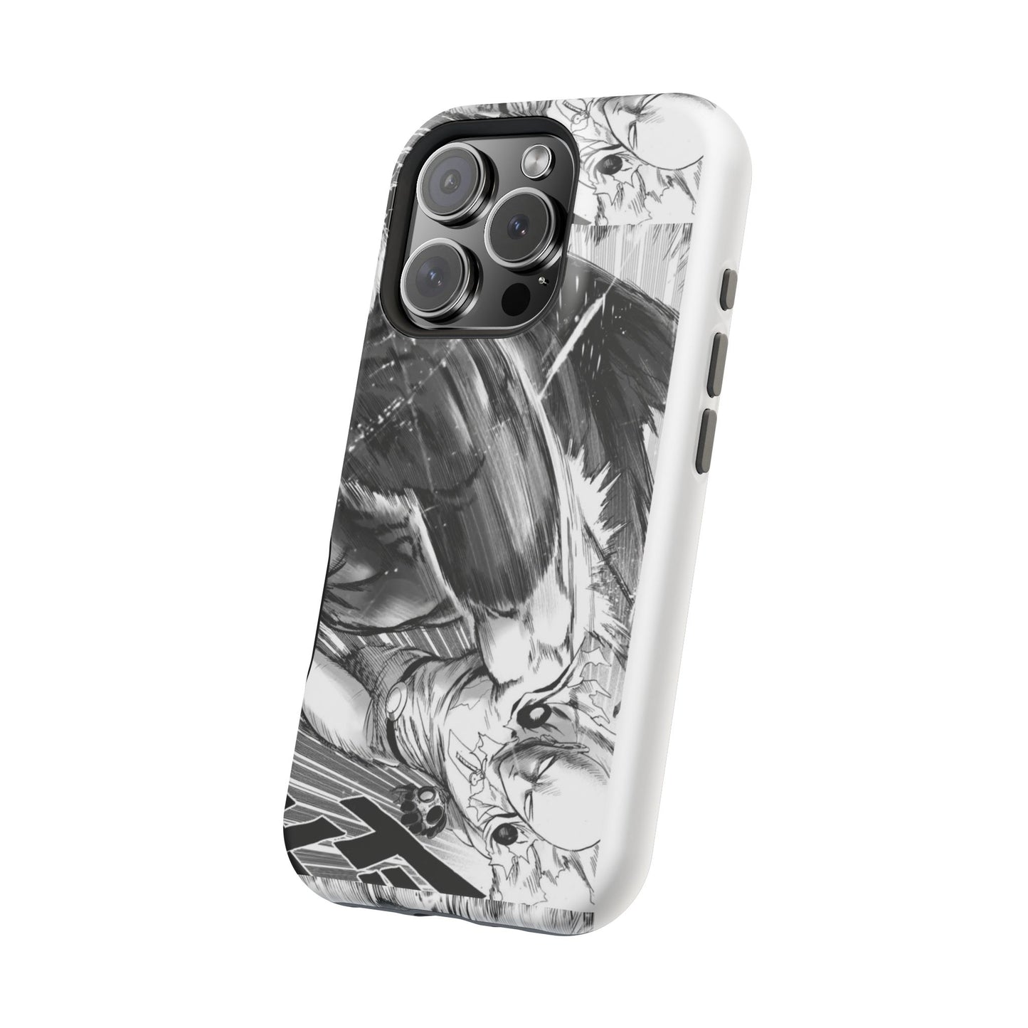 one punch Manga Panel Phone Case | Magnetic Impact-Resistant Case