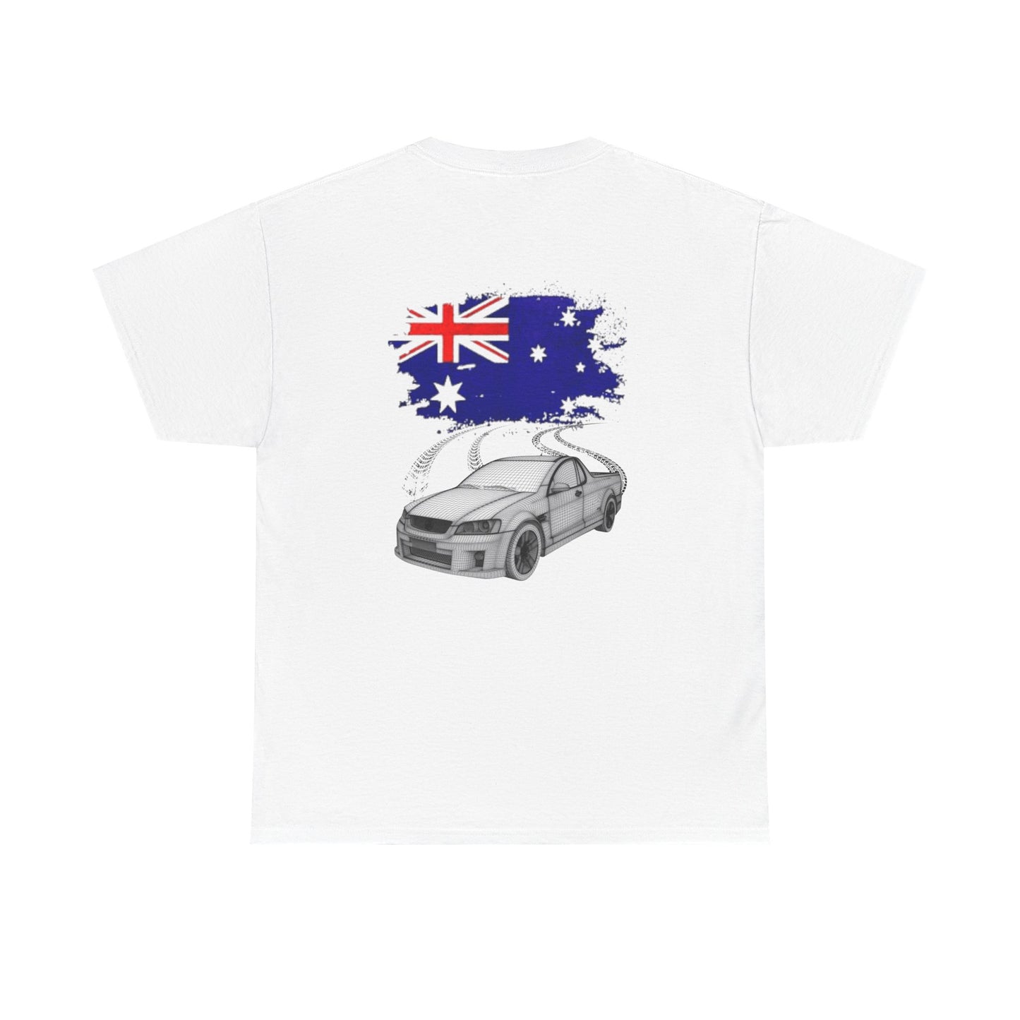 Aussie Car Lover Unisex Heavy Cotton Tee, Car Enthusiast T-Shirt, Aussie Pride Shirt, Automotive Gift, Casual Wear Tee