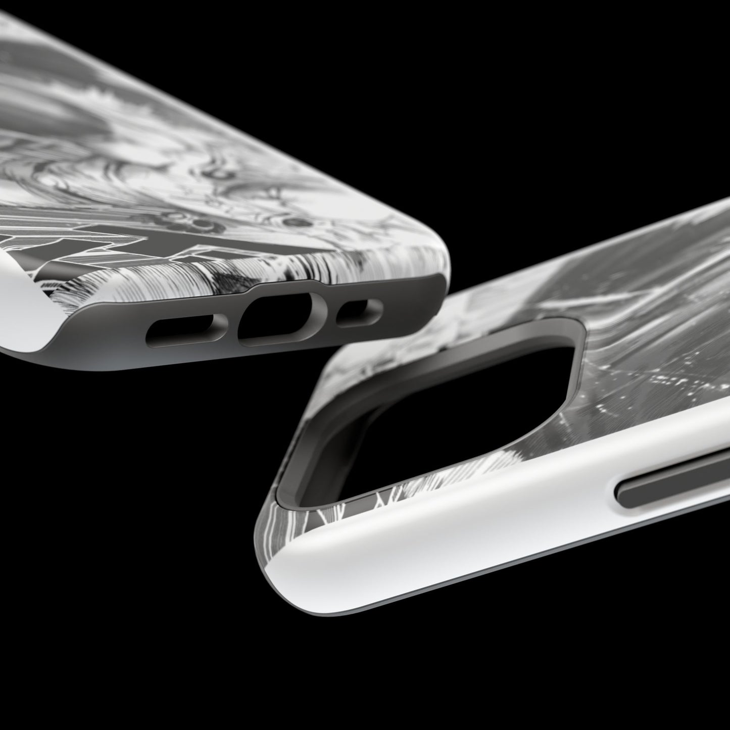 one punch Manga Panel Phone Case | Magnetic Impact-Resistant Case