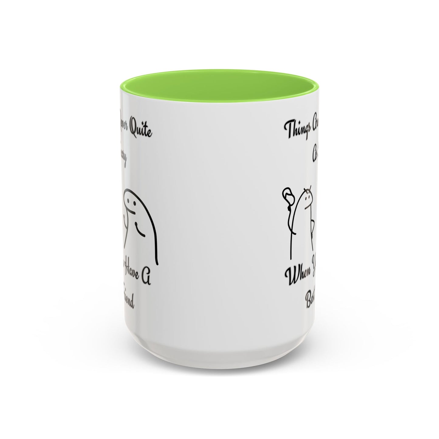 Best Friend Coffee Mug, Colorful Friendship Mug, Cute Gift for Friends